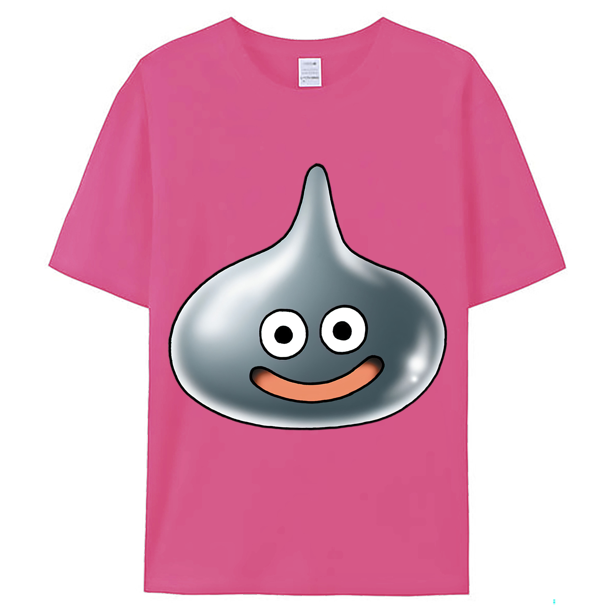 （画像用） ドラゴンクエスト Doragon Kuesuto Dragon Quest レディースカジュアルプリントTシャツ（綿100％）