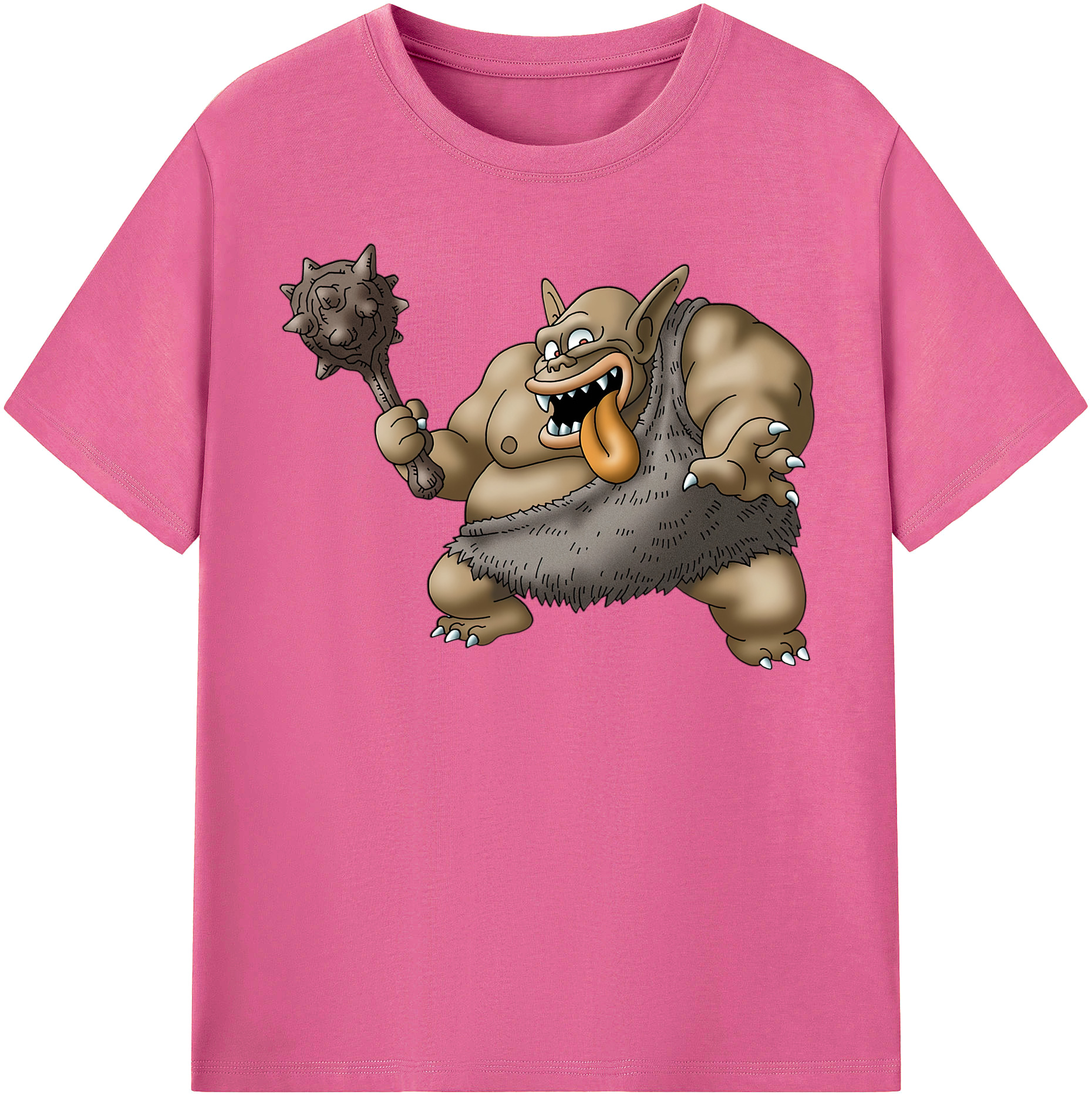 （画像用） ドラゴンクエスト Doragon Kuesuto Dragon Quest レディースカジュアルプリントTシャツ（綿100％）