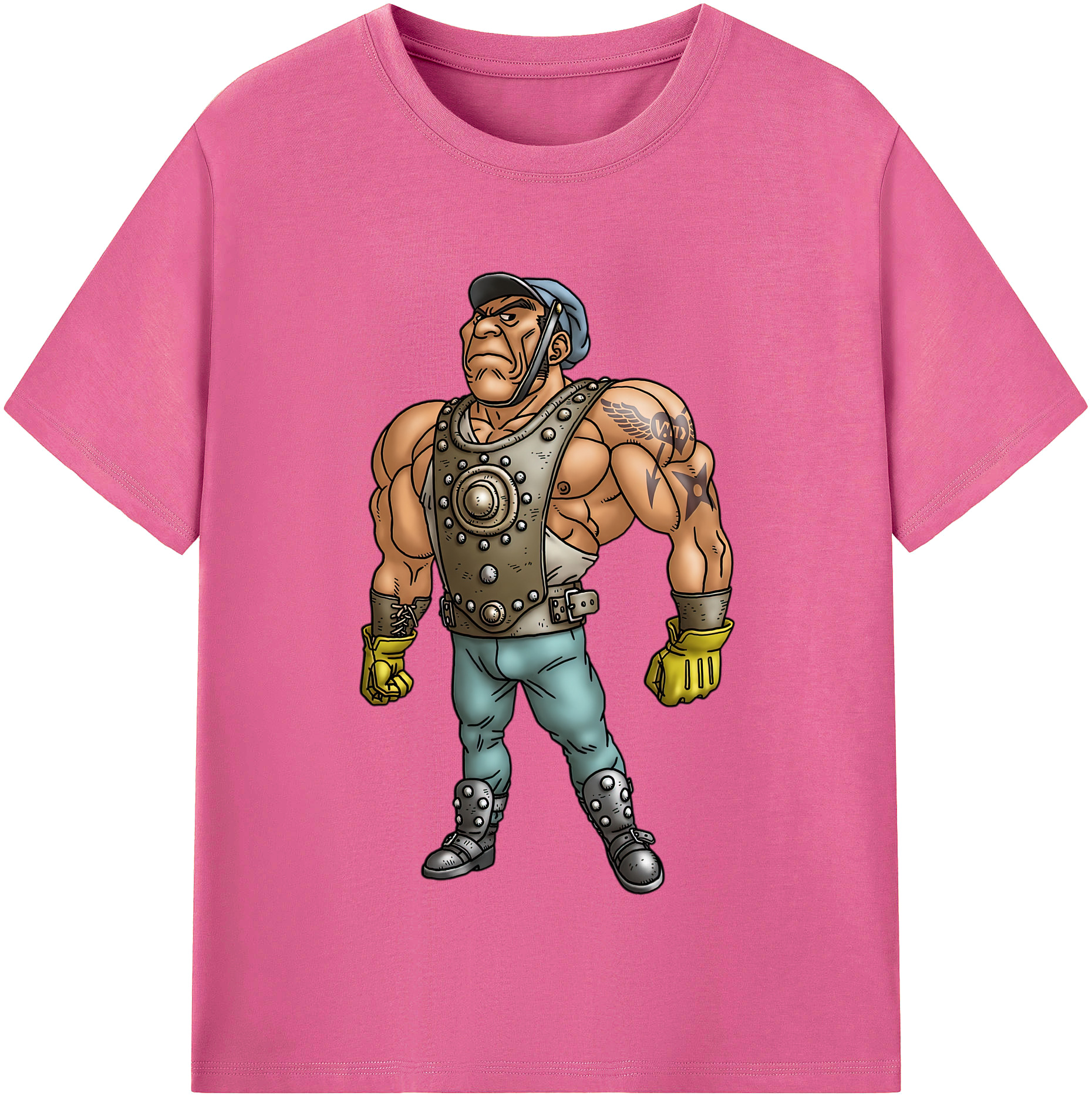 （画像用） ドラゴンクエスト Doragon Kuesuto Dragon Quest レディースカジュアルプリントTシャツ（綿100％）