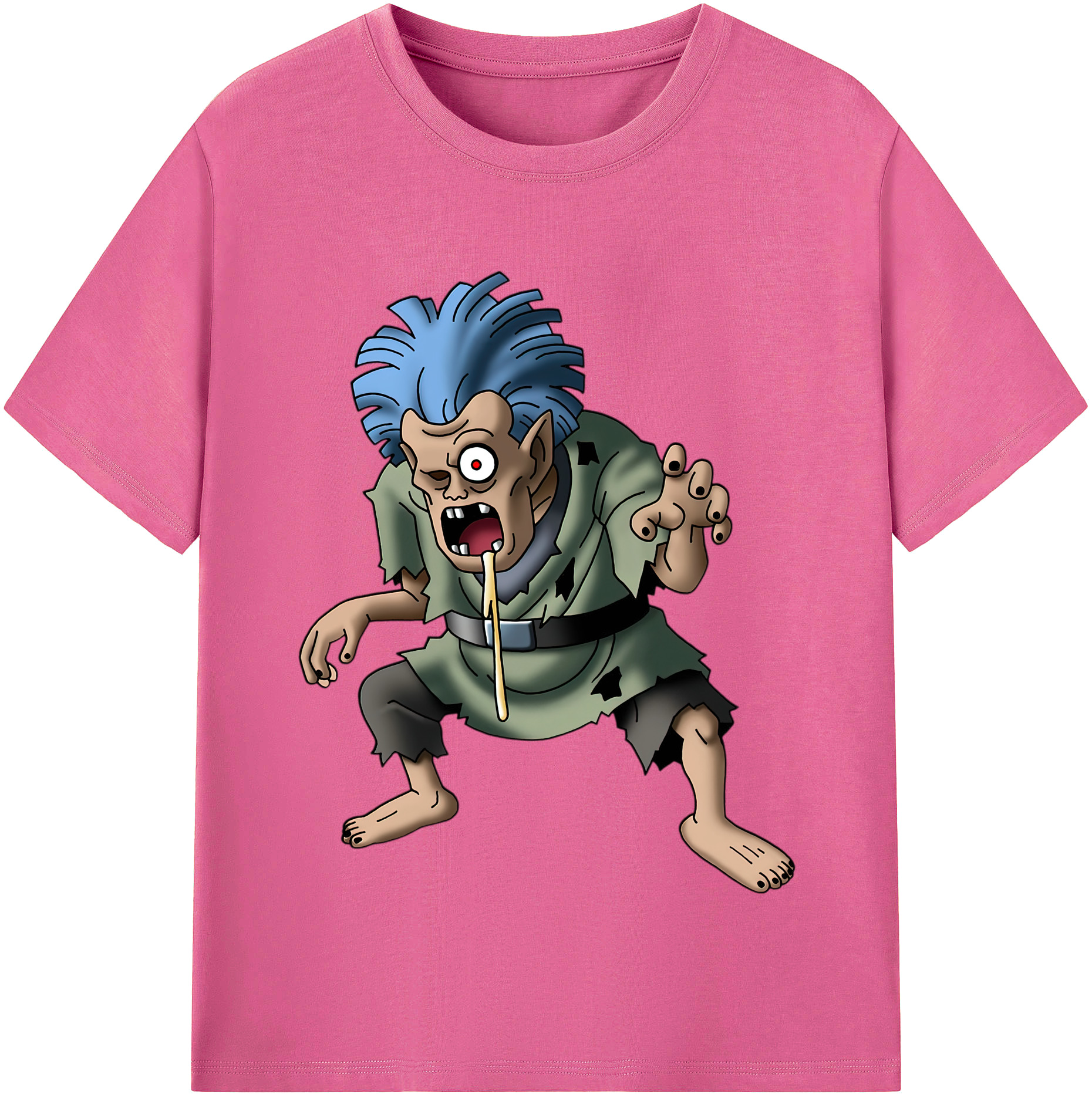 （画像用） ドラゴンクエスト Doragon Kuesuto Dragon Quest レディースカジュアルプリントTシャツ（綿100％）