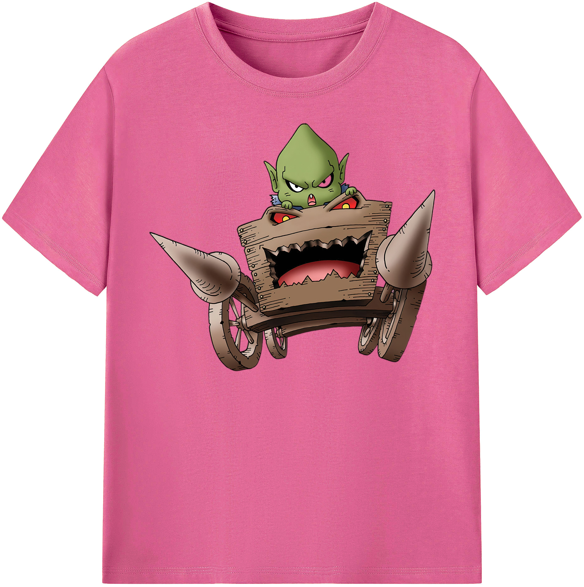 （画像用） ドラゴンクエスト Doragon Kuesuto Dragon Quest レディースカジュアルプリントTシャツ（綿100％）