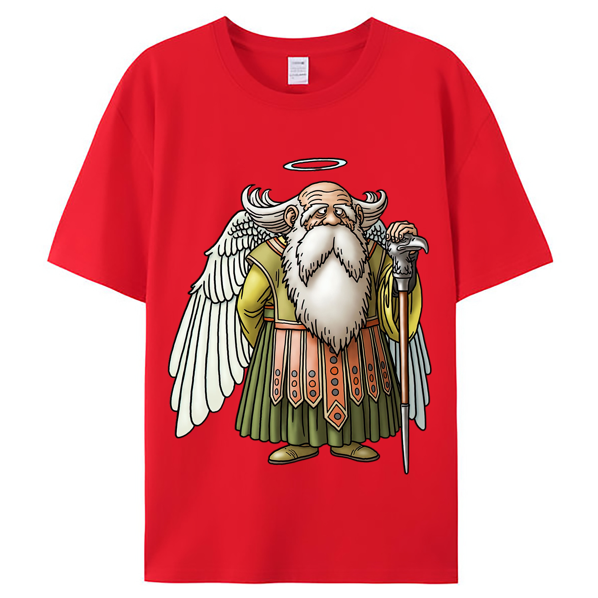 （画像用） ドラゴンクエスト Doragon Kuesuto Dragon Quest レディースカジュアルプリントTシャツ（綿100％）