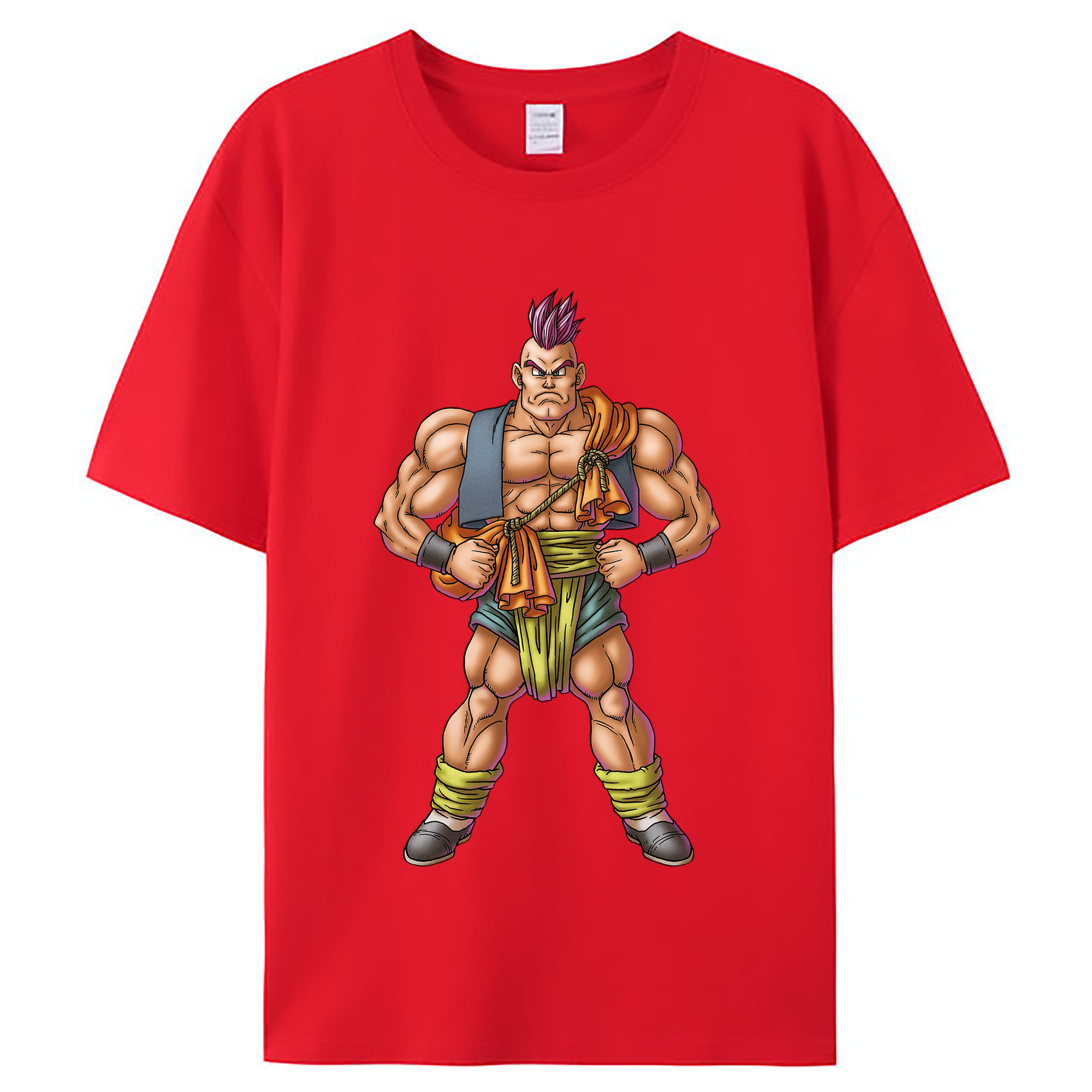 （画像用） ドラゴンクエスト Doragon Kuesuto Dragon Quest レディースカジュアルプリントTシャツ（綿100％）