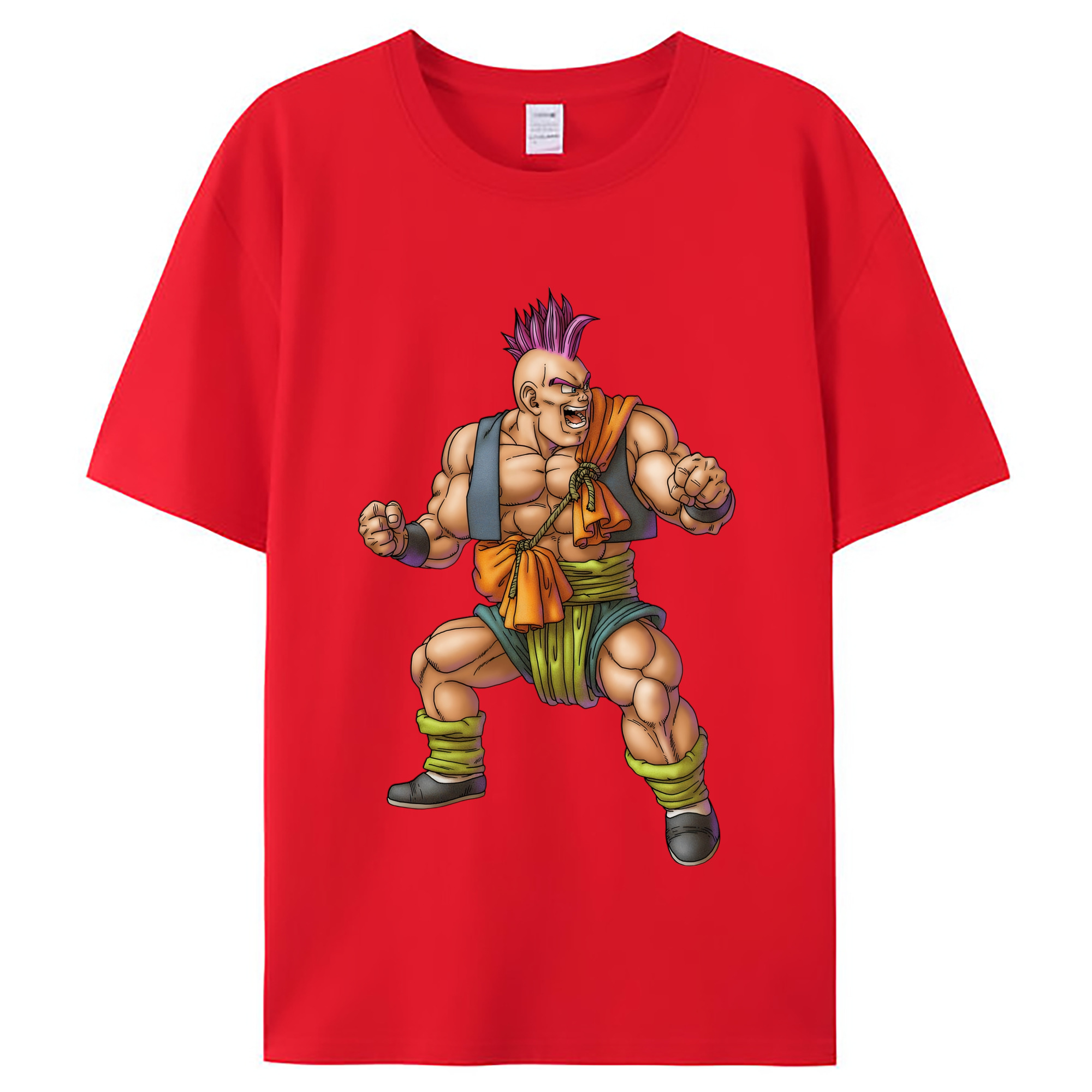 （画像用） ドラゴンクエスト Doragon Kuesuto Dragon Quest レディースカジュアルプリントTシャツ（綿100％）