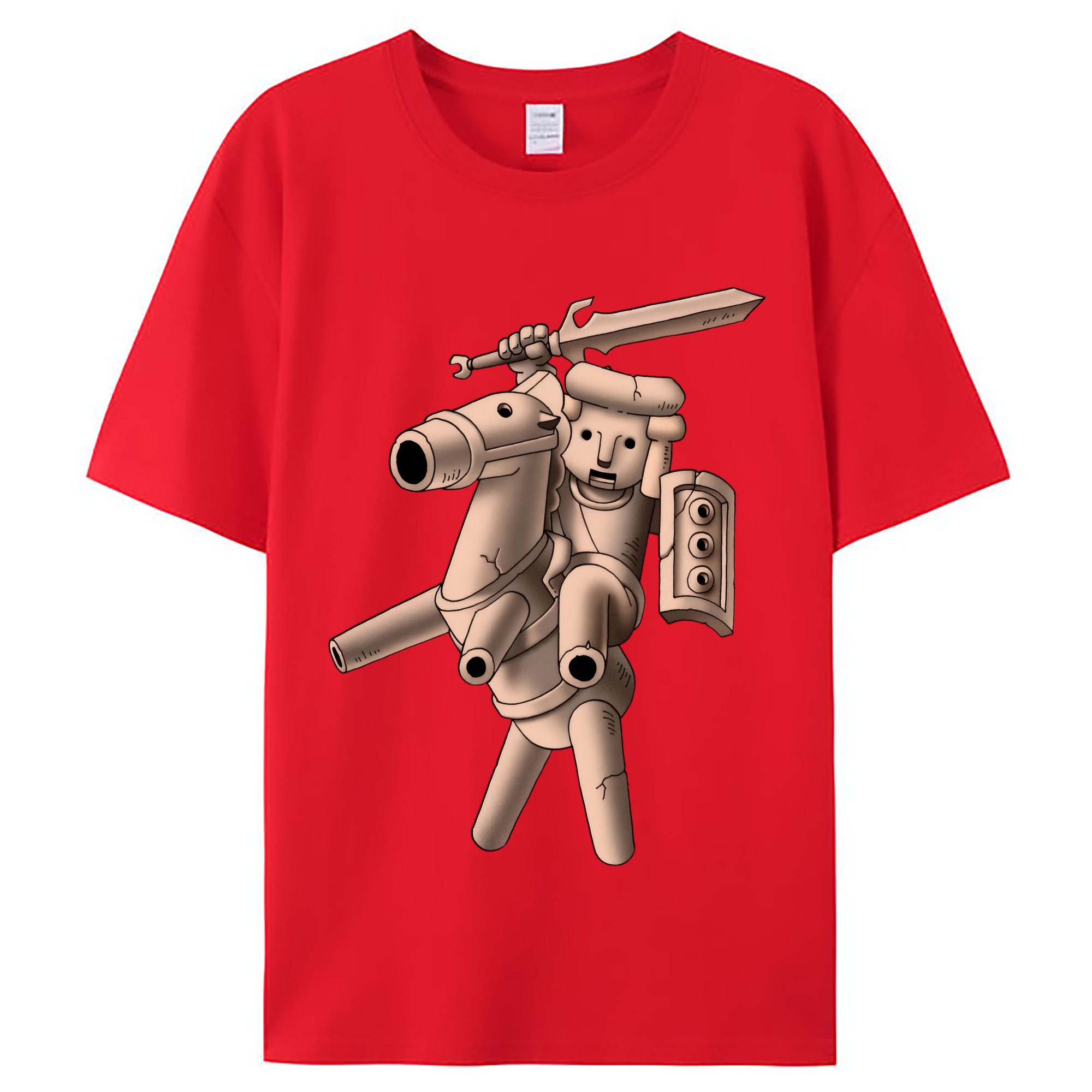 （画像用） ドラゴンクエスト Doragon Kuesuto Dragon Quest レディースカジュアルプリントTシャツ（綿100％）