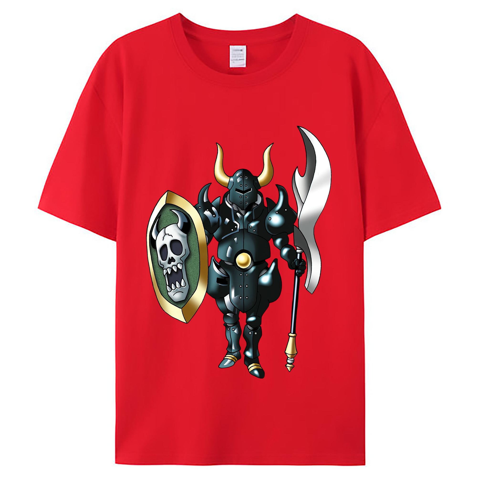 （画像用） ドラゴンクエスト Doragon Kuesuto Dragon Quest レディースカジュアルプリントTシャツ（綿100％）