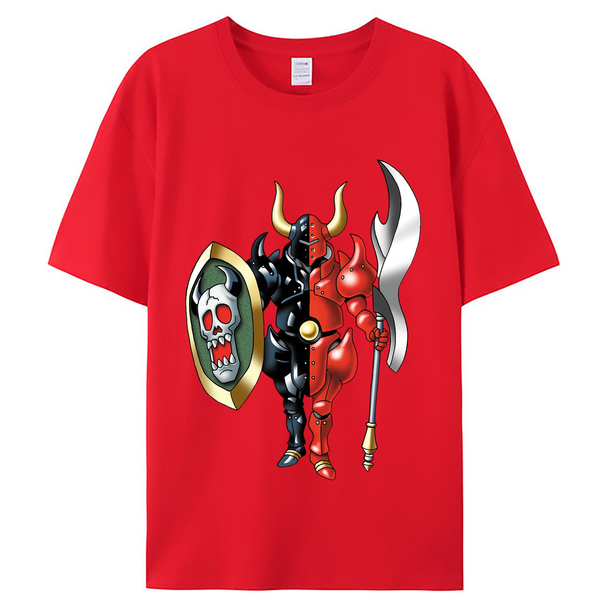 （画像用） ドラゴンクエスト Doragon Kuesuto Dragon Quest レディースカジュアルプリントTシャツ（綿100％）