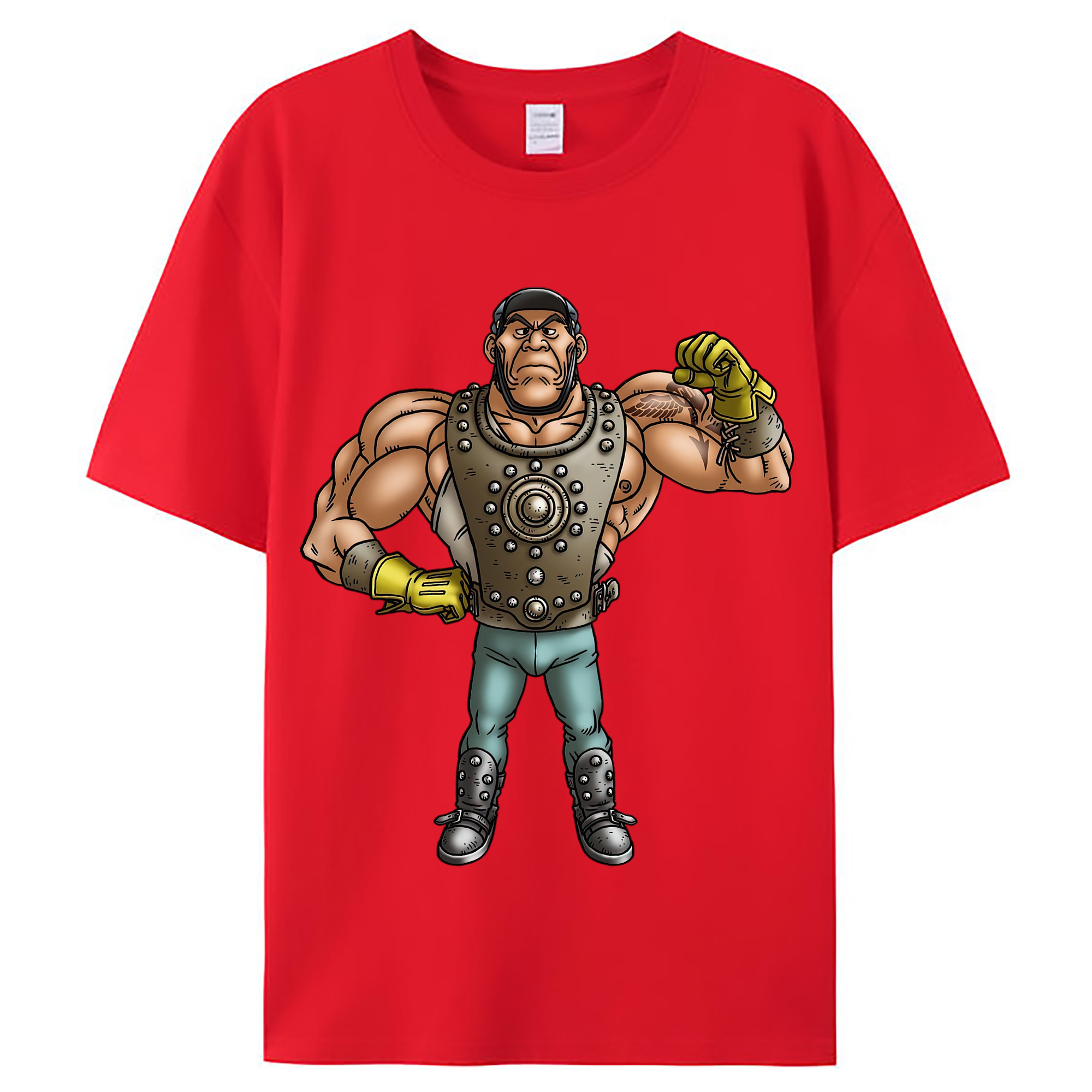 （画像用） ドラゴンクエスト Doragon Kuesuto Dragon Quest レディースカジュアルプリントTシャツ（綿100％）