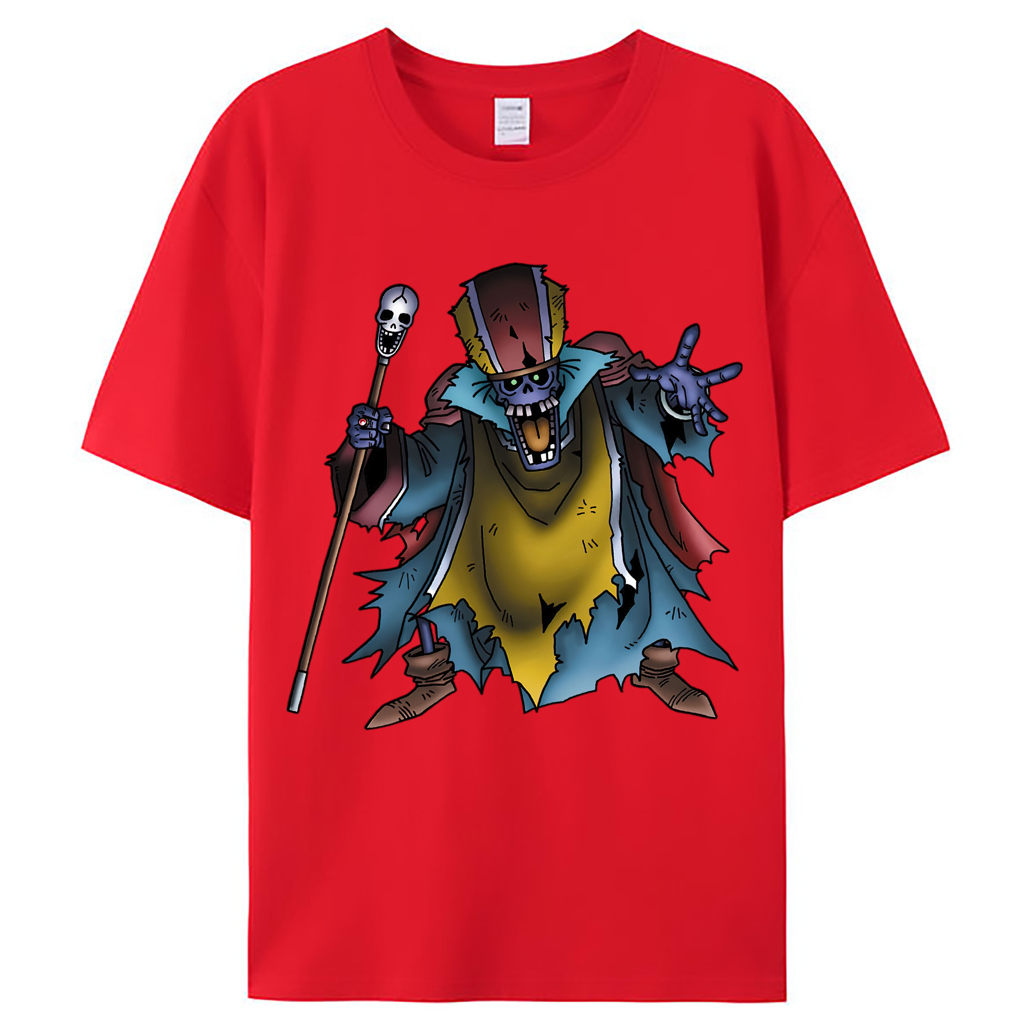 （画像用） ドラゴンクエスト Doragon Kuesuto Dragon Quest レディースカジュアルプリントTシャツ（綿100％）