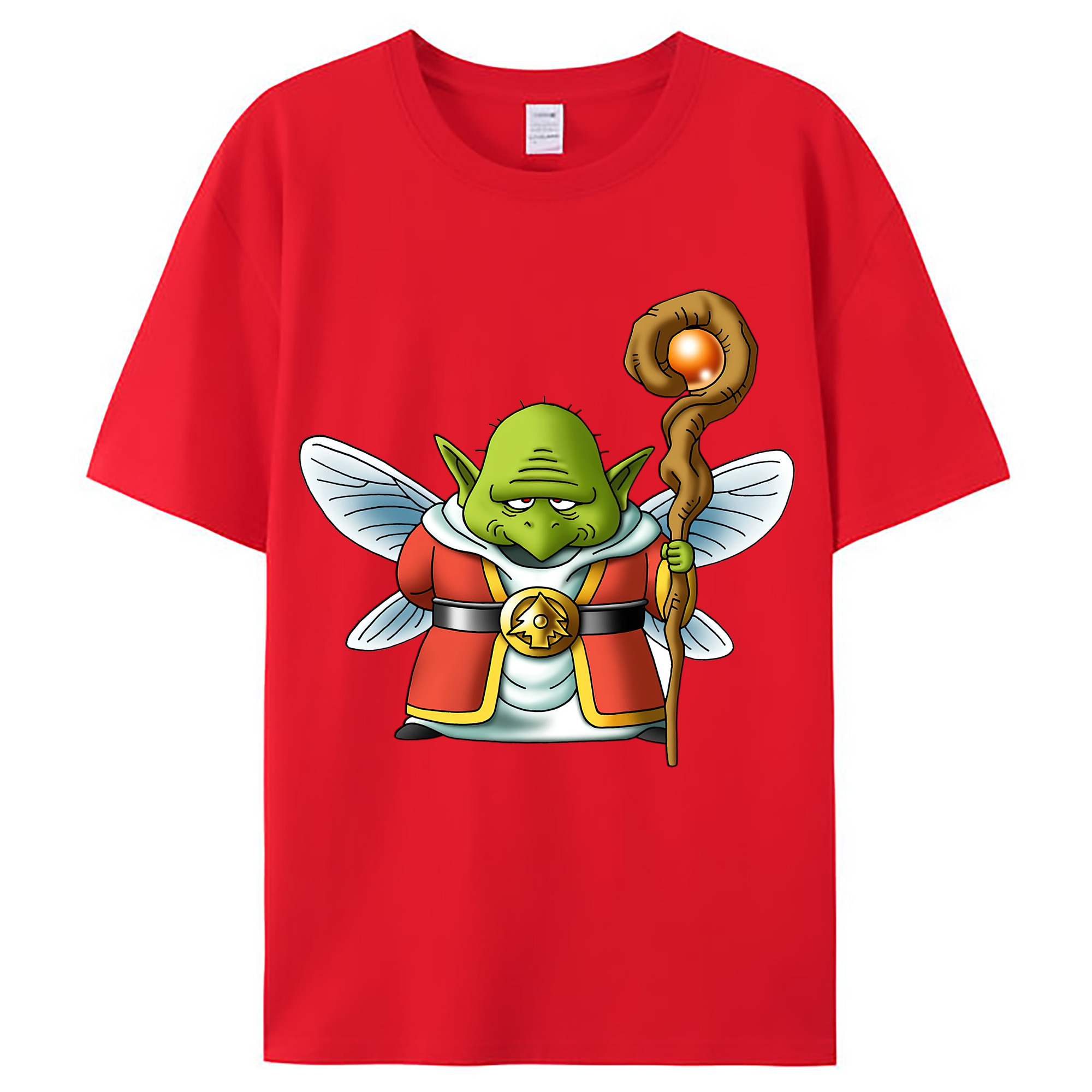 （画像用） ドラゴンクエスト Doragon Kuesuto Dragon Quest レディースカジュアルプリントTシャツ（綿100％）