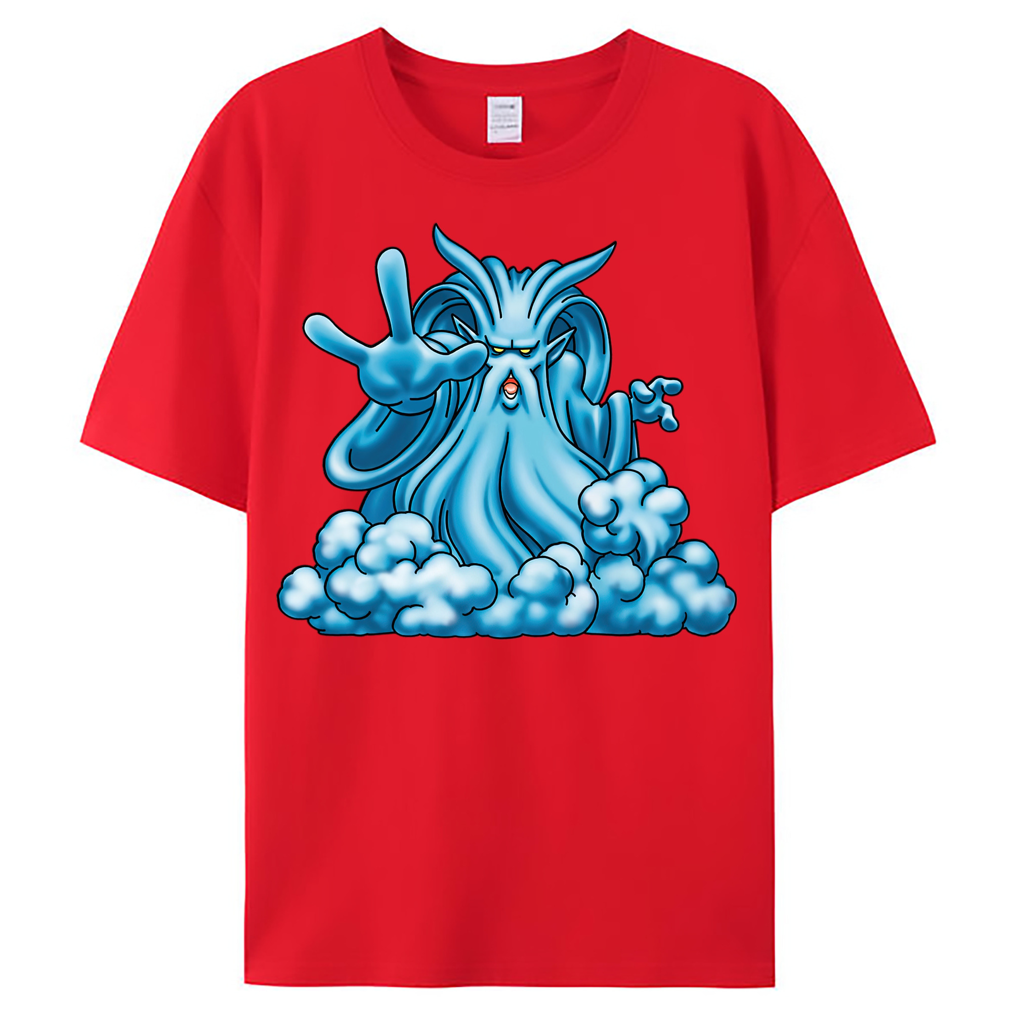 （画像用） ドラゴンクエスト Doragon Kuesuto Dragon Quest レディースカジュアルプリントTシャツ（綿100％）