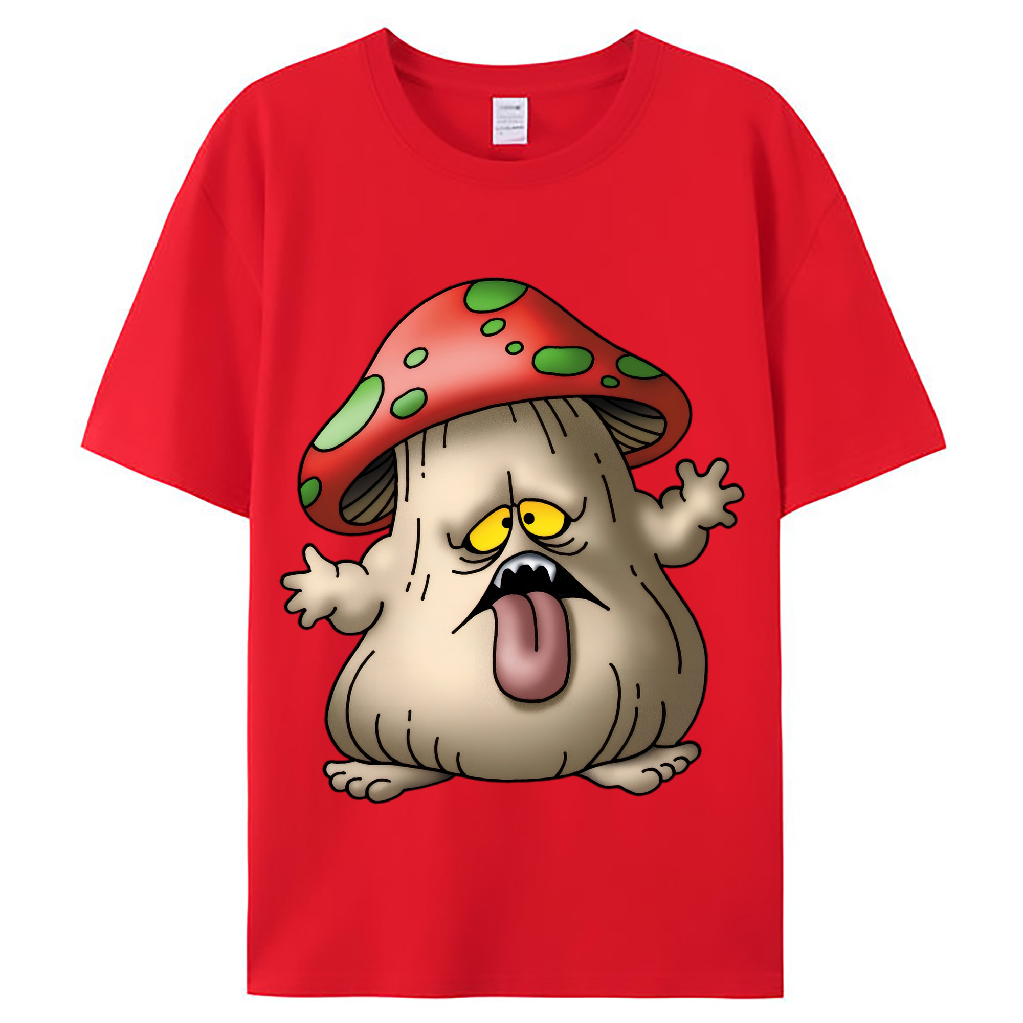 （画像用） ドラゴンクエスト Doragon Kuesuto Dragon Quest レディースカジュアルプリントTシャツ（綿100％）