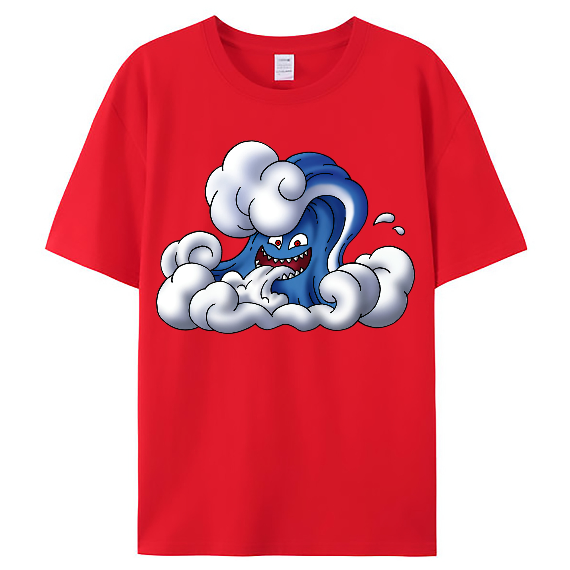 （画像用） ドラゴンクエスト Doragon Kuesuto Dragon Quest レディースカジュアルプリントTシャツ（綿100％）