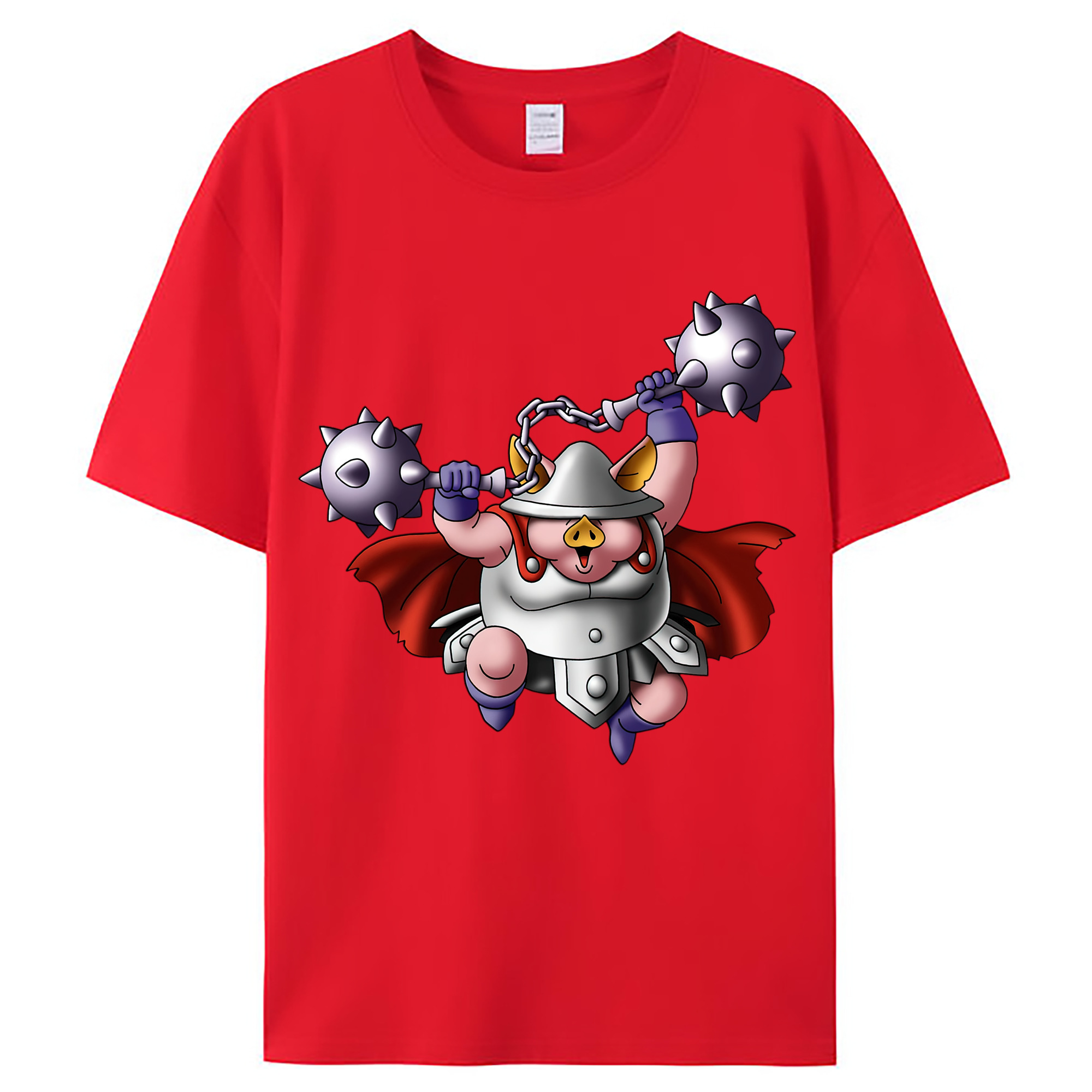（画像用） ドラゴンクエスト Doragon Kuesuto Dragon Quest レディースカジュアルプリントTシャツ（綿100％）