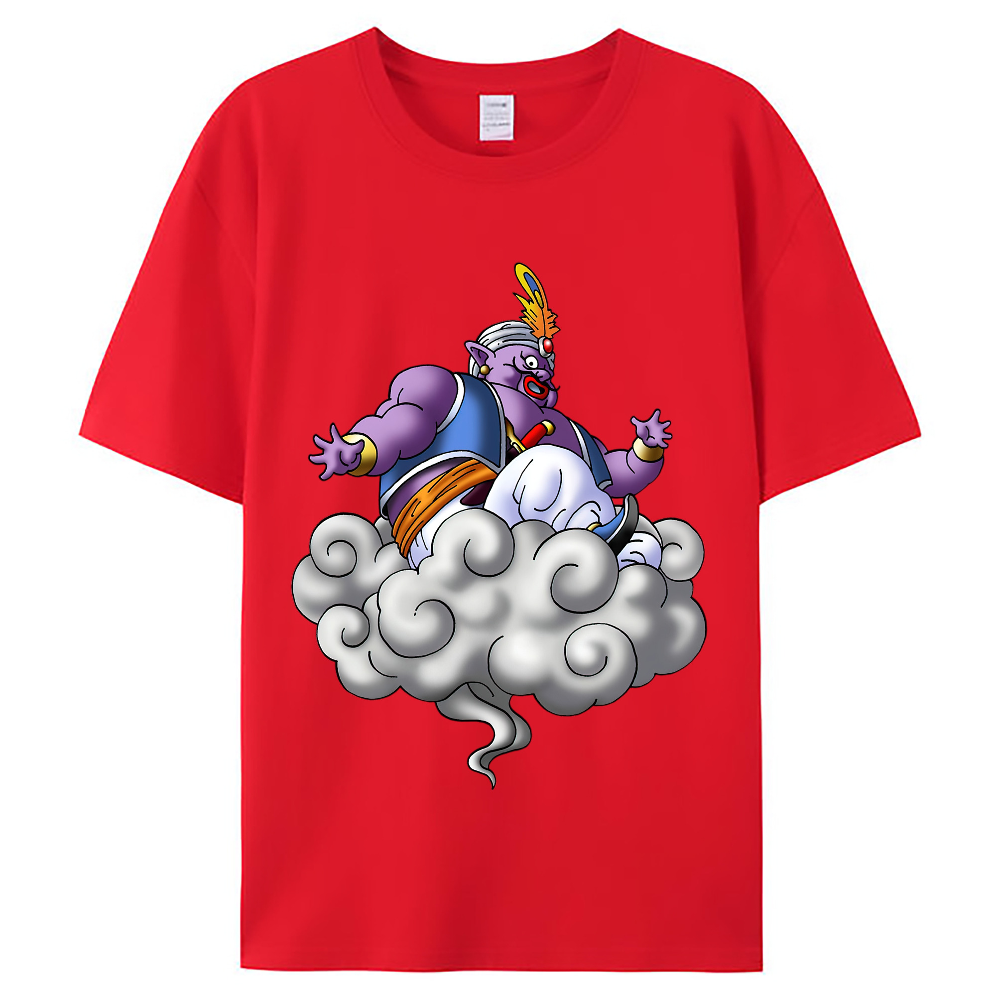 （画像用） ドラゴンクエスト Doragon Kuesuto Dragon Quest レディースカジュアルプリントTシャツ（綿100％）