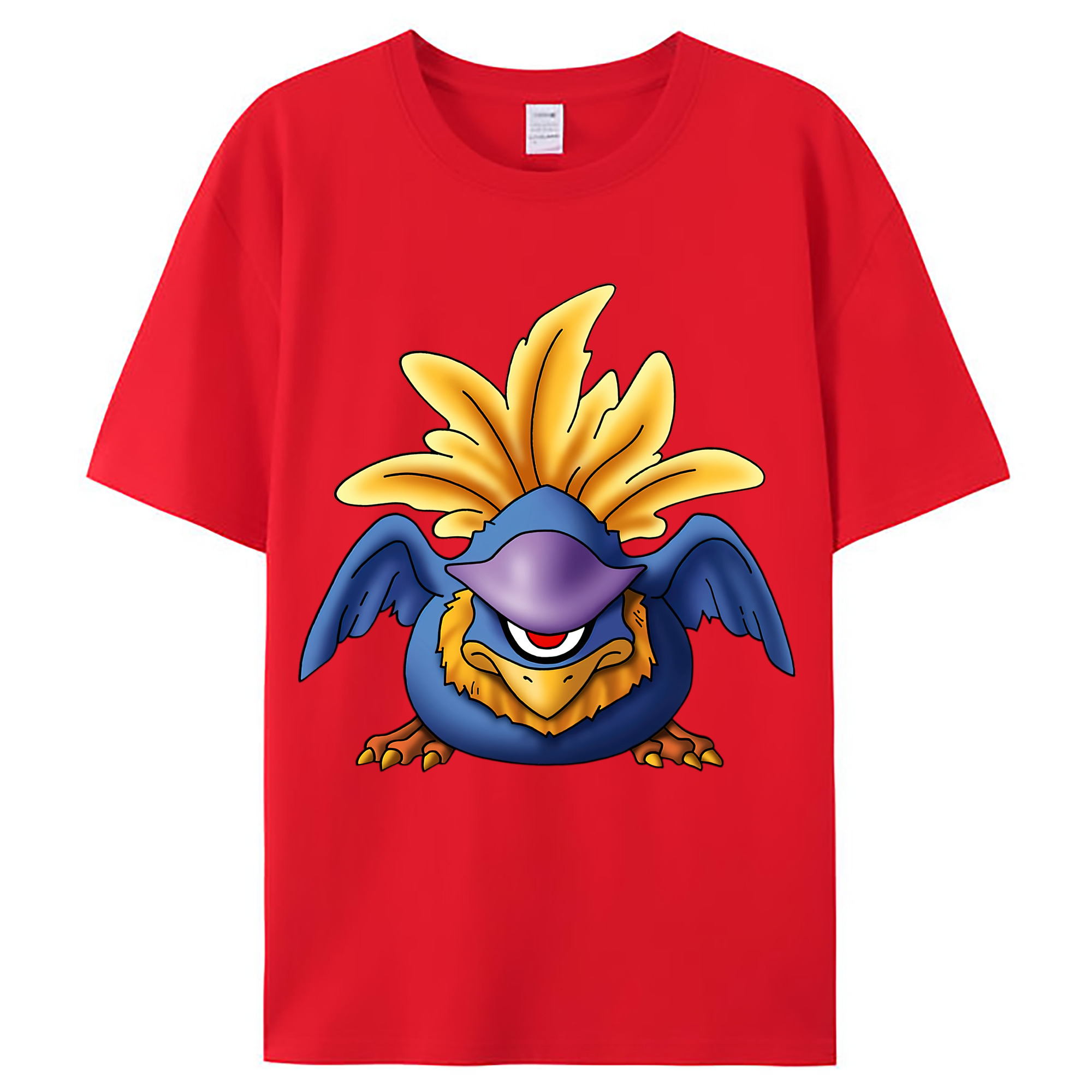 （画像用） ドラゴンクエスト Doragon Kuesuto Dragon Quest レディースカジュアルプリントTシャツ（綿100％）