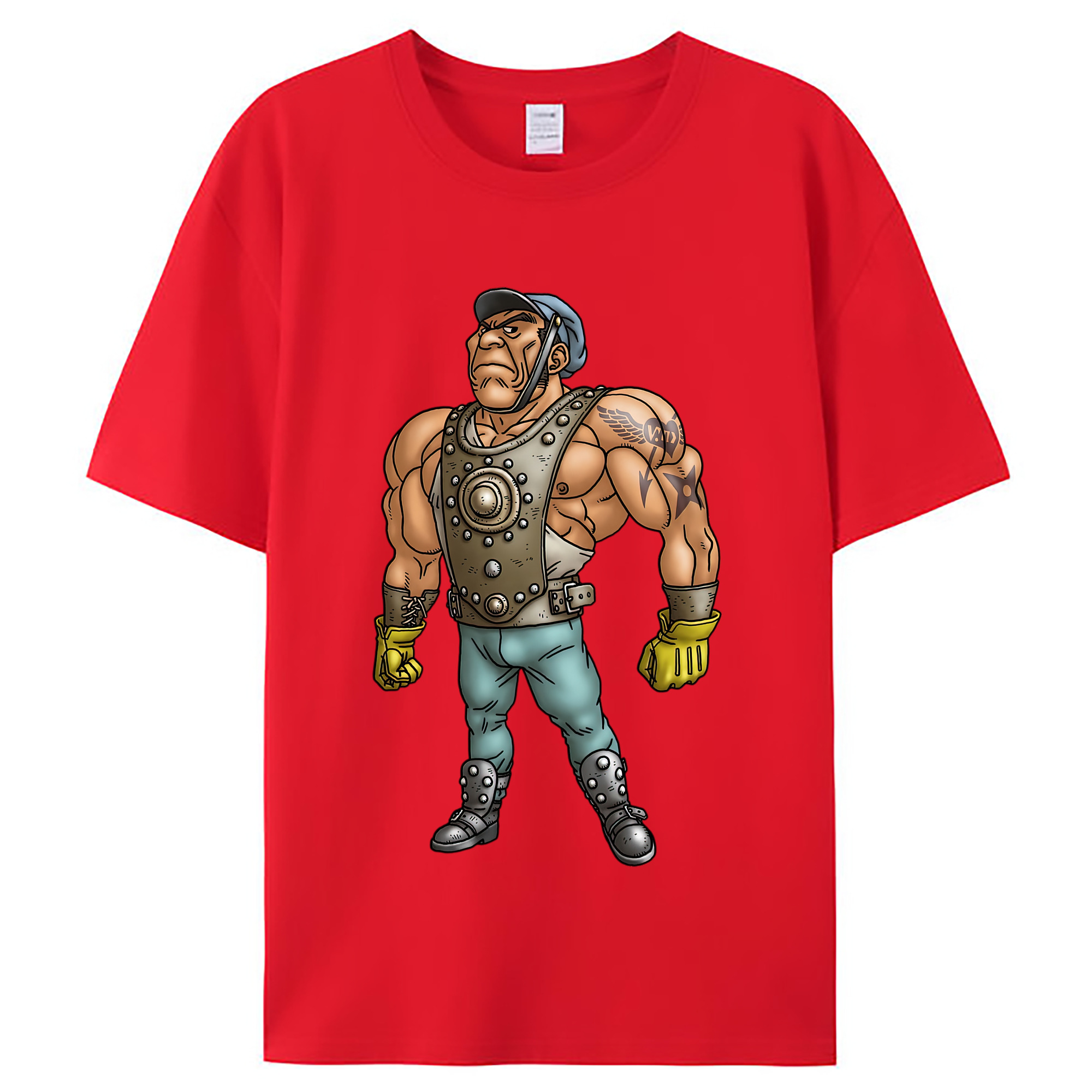 （画像用） ドラゴンクエスト Doragon Kuesuto Dragon Quest レディースカジュアルプリントTシャツ（綿100％）