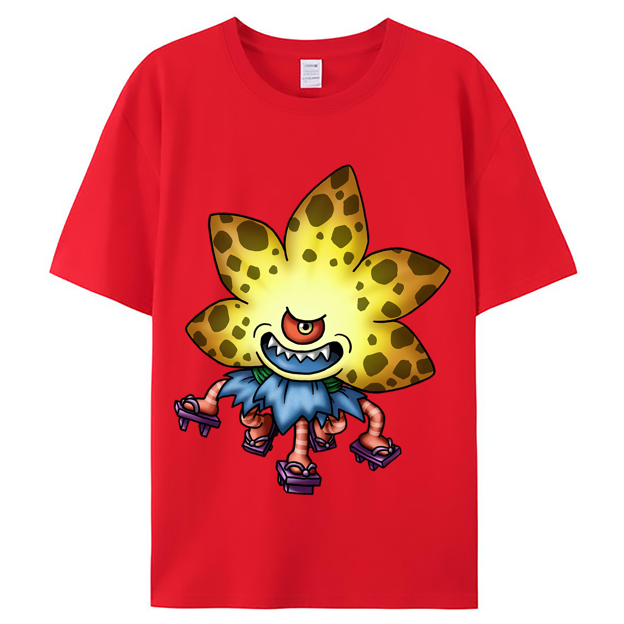 （画像用） ドラゴンクエスト Doragon Kuesuto Dragon Quest レディースカジュアルプリントTシャツ（綿100％）