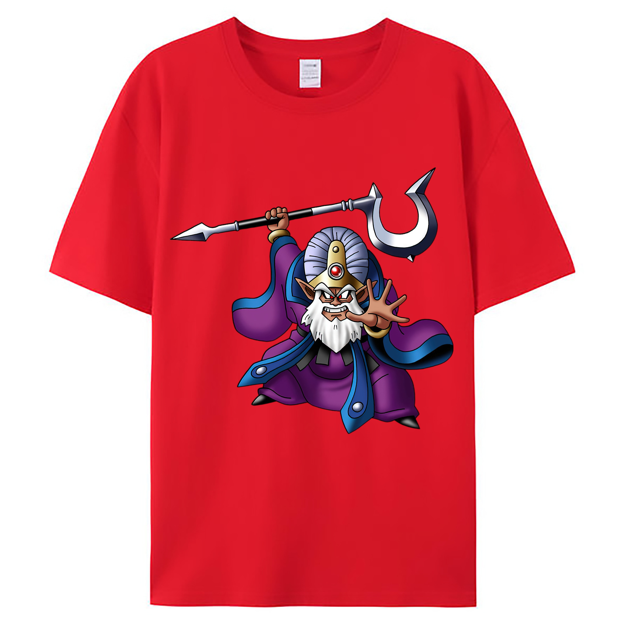 （画像用） ドラゴンクエスト Doragon Kuesuto Dragon Quest レディースカジュアルプリントTシャツ（綿100％）