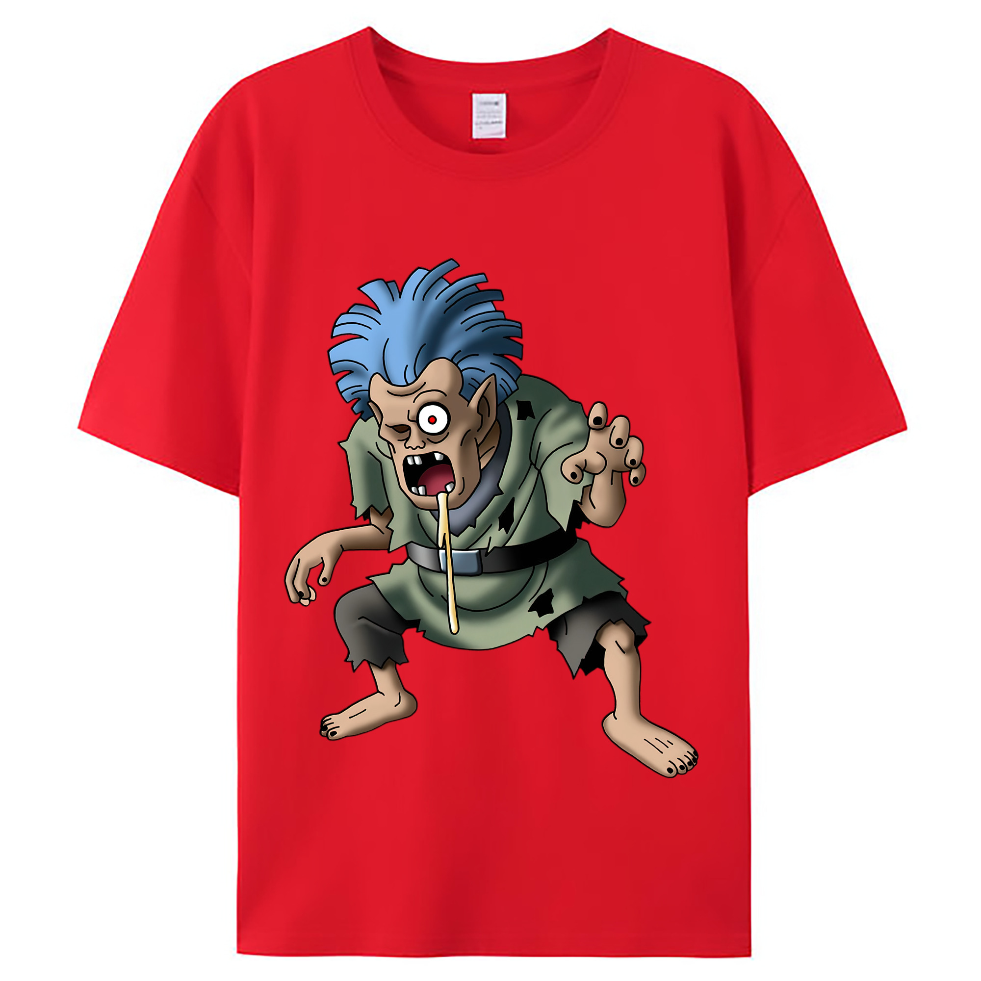 （画像用） ドラゴンクエスト Doragon Kuesuto Dragon Quest レディースカジュアルプリントTシャツ（綿100％）