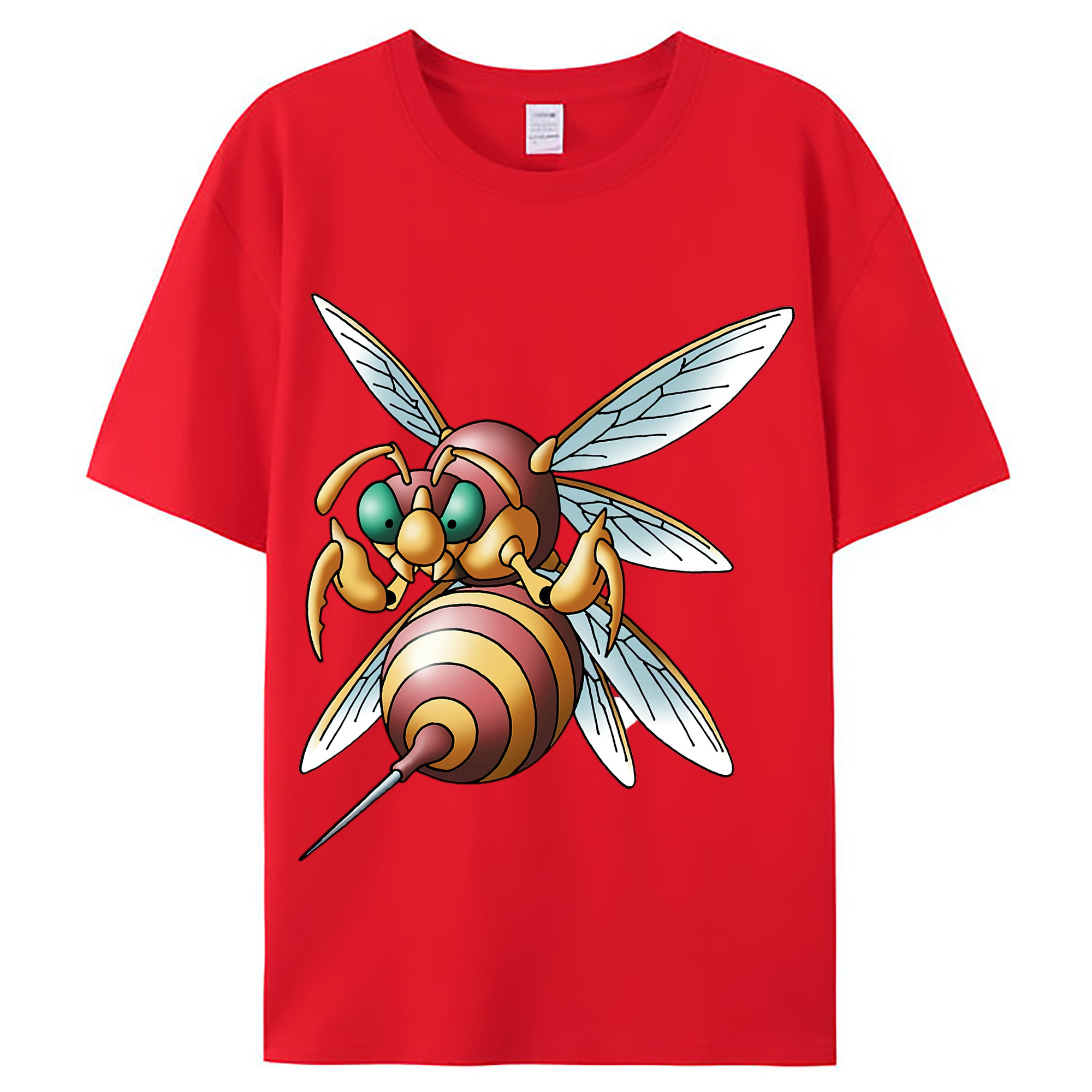 （画像用） ドラゴンクエスト Doragon Kuesuto Dragon Quest レディースカジュアルプリントTシャツ（綿100％）