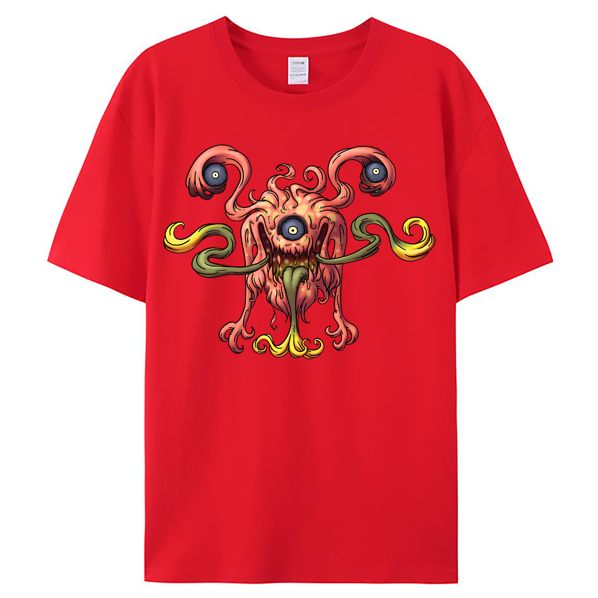 （画像用） ドラゴンクエスト Doragon Kuesuto Dragon Quest レディースカジュアルプリントTシャツ（綿100％）
