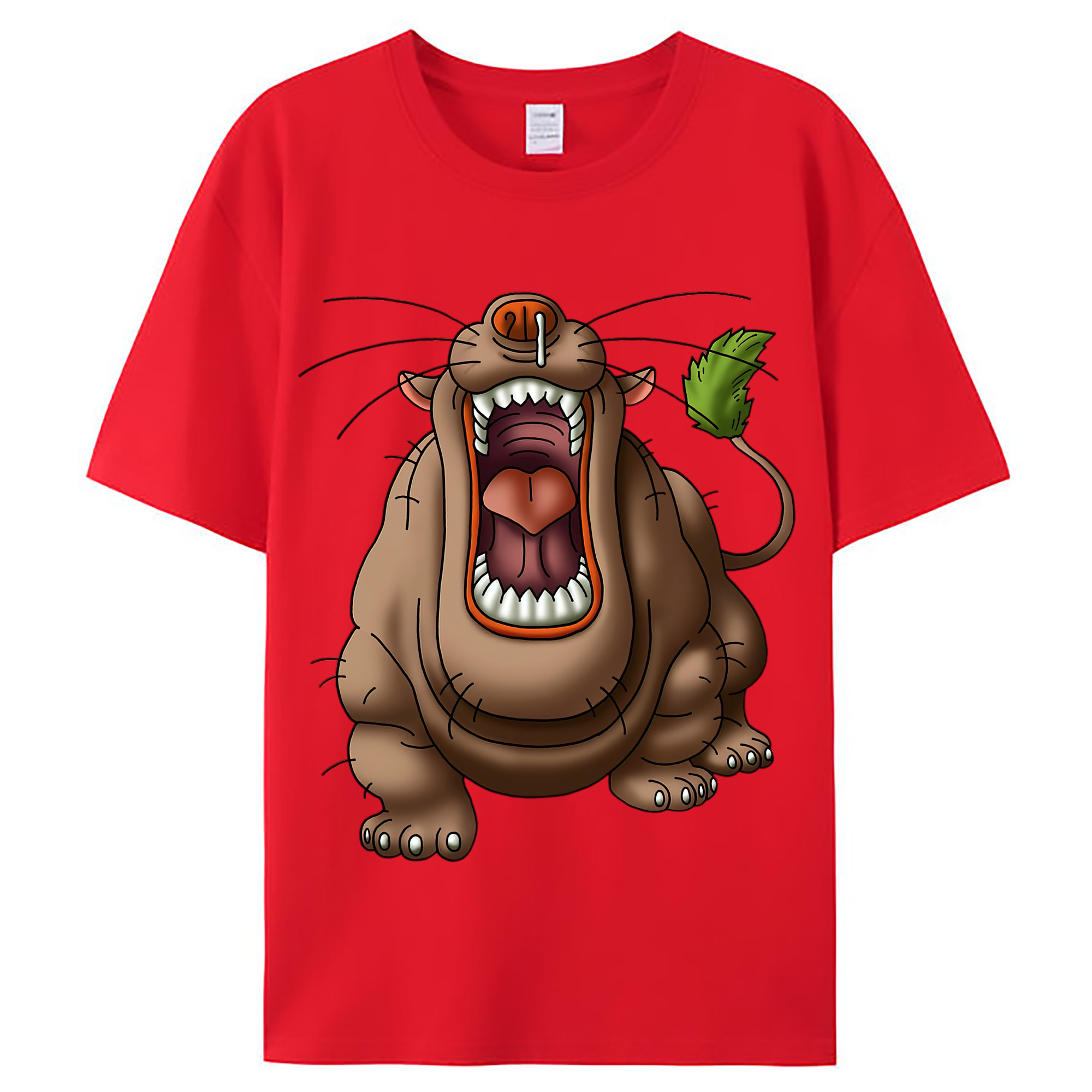 （画像用） ドラゴンクエスト Doragon Kuesuto Dragon Quest レディースカジュアルプリントTシャツ（綿100％）