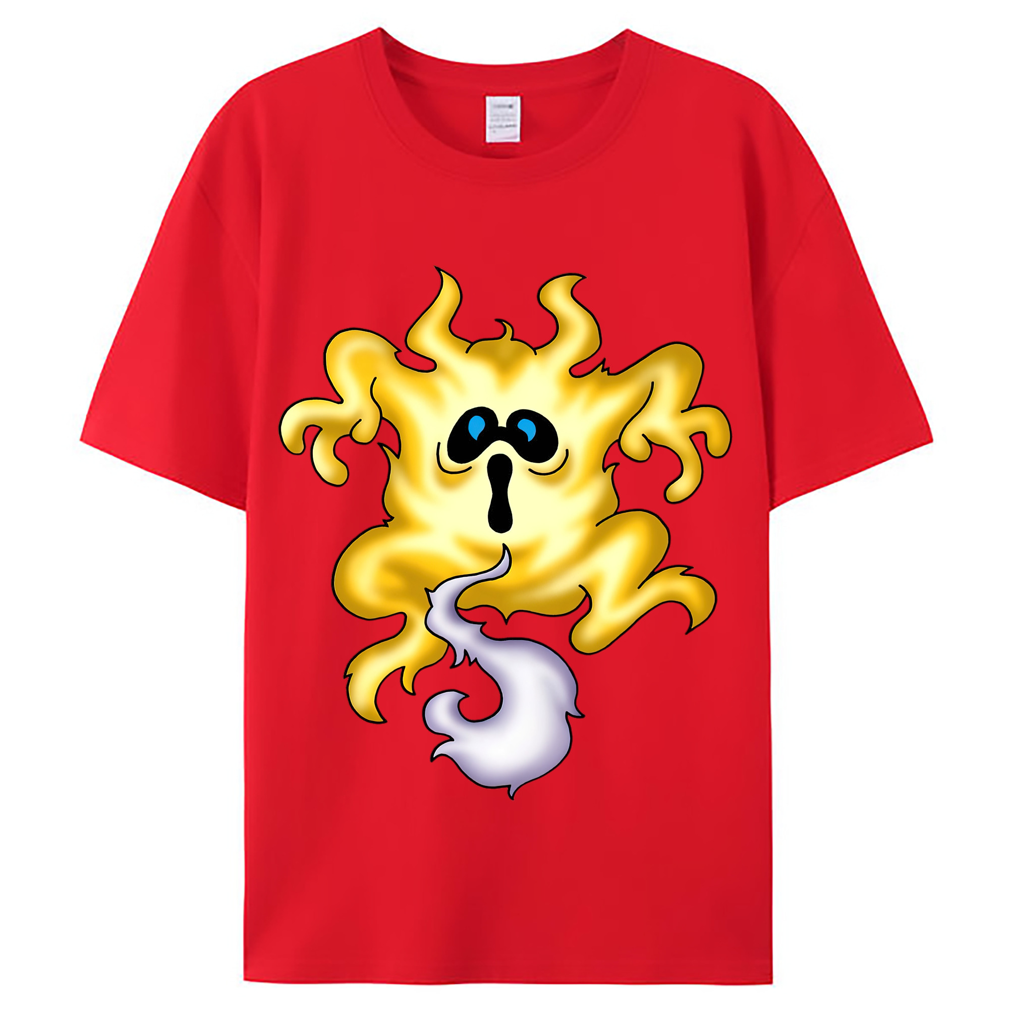 （画像用） ドラゴンクエスト Doragon Kuesuto Dragon Quest レディースカジュアルプリントTシャツ（綿100％）
