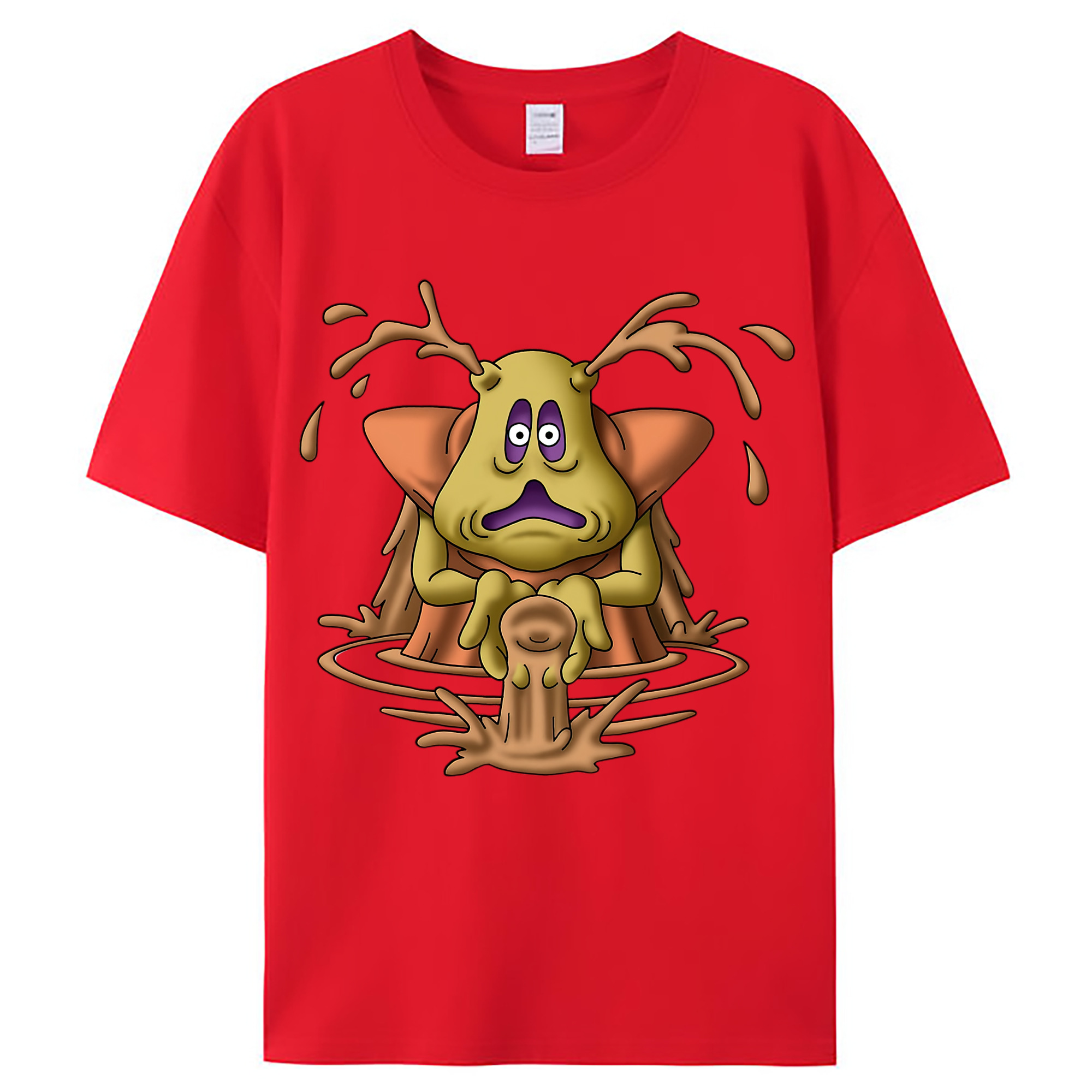 （画像用） ドラゴンクエスト Doragon Kuesuto Dragon Quest レディースカジュアルプリントTシャツ（綿100％）