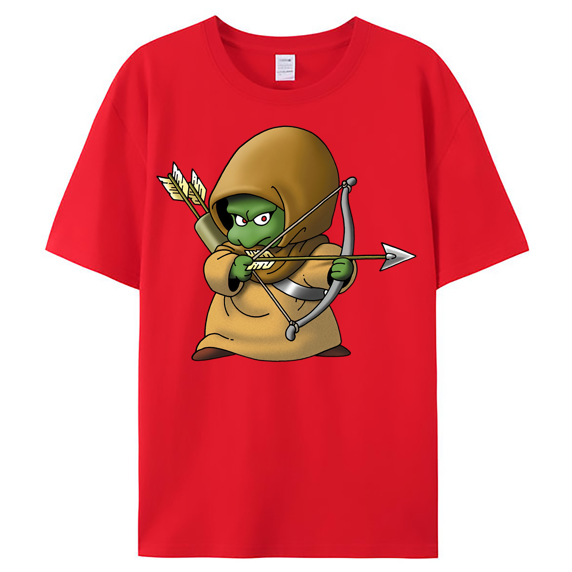 （画像用） ドラゴンクエスト Doragon Kuesuto Dragon Quest レディースカジュアルプリントTシャツ（綿100％）