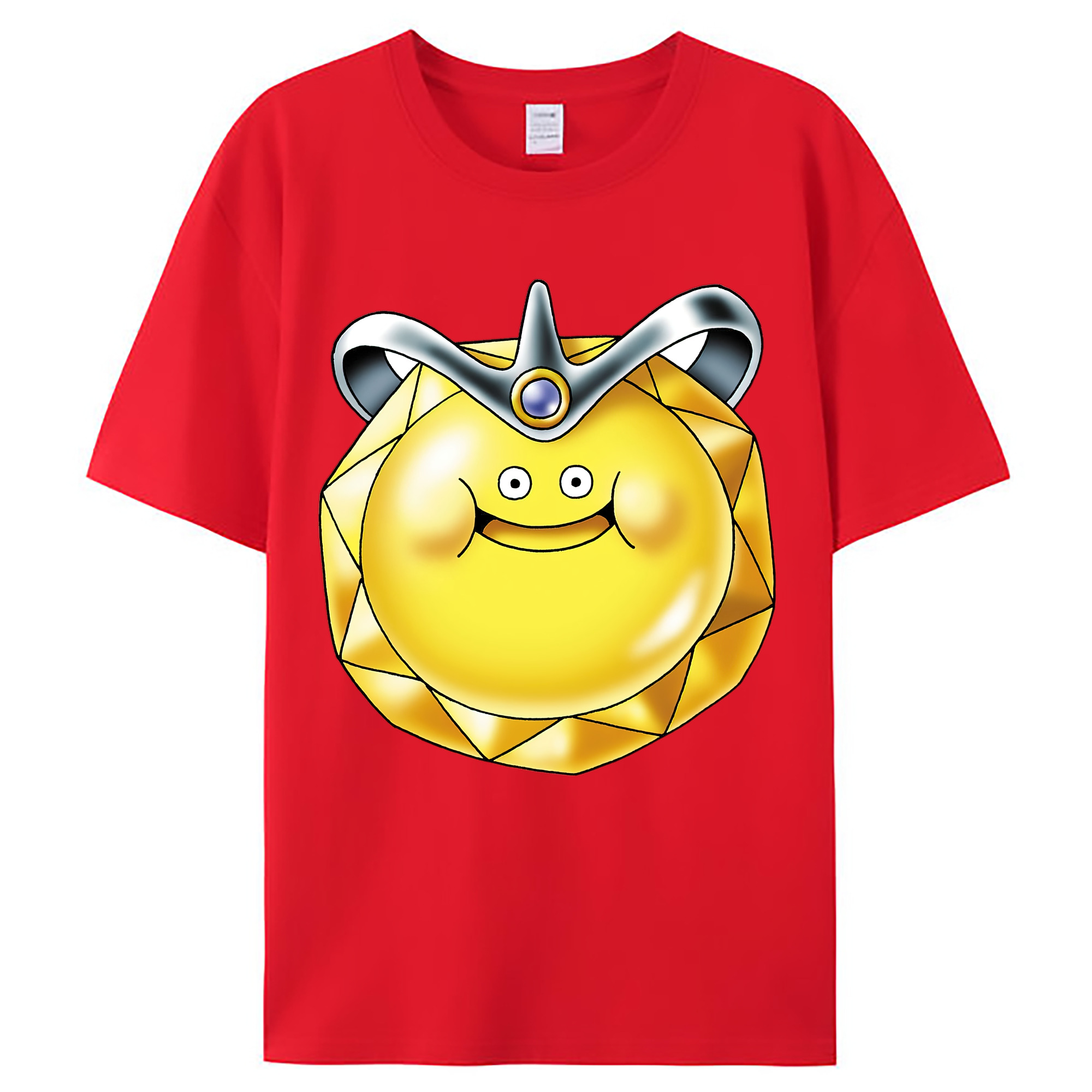 （画像用） ドラゴンクエスト Doragon Kuesuto Dragon Quest レディースカジュアルプリントTシャツ（綿100％）