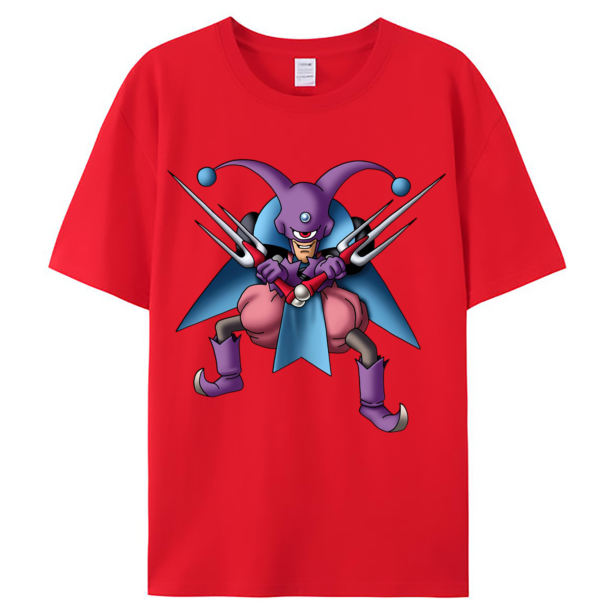 （画像用） ドラゴンクエスト Doragon Kuesuto Dragon Quest レディースカジュアルプリントTシャツ（綿100％）