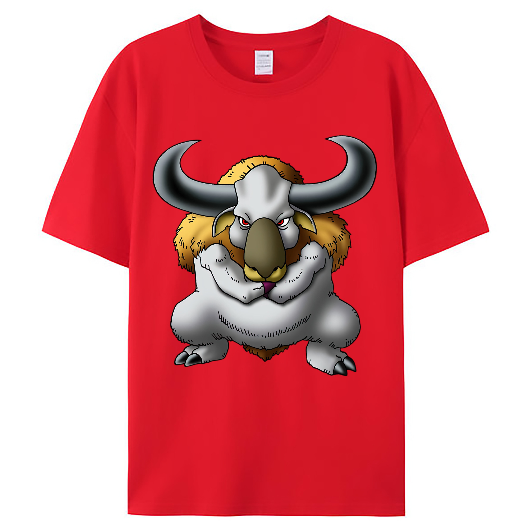 （画像用） ドラゴンクエスト Doragon Kuesuto Dragon Quest レディースカジュアルプリントTシャツ（綿100％）