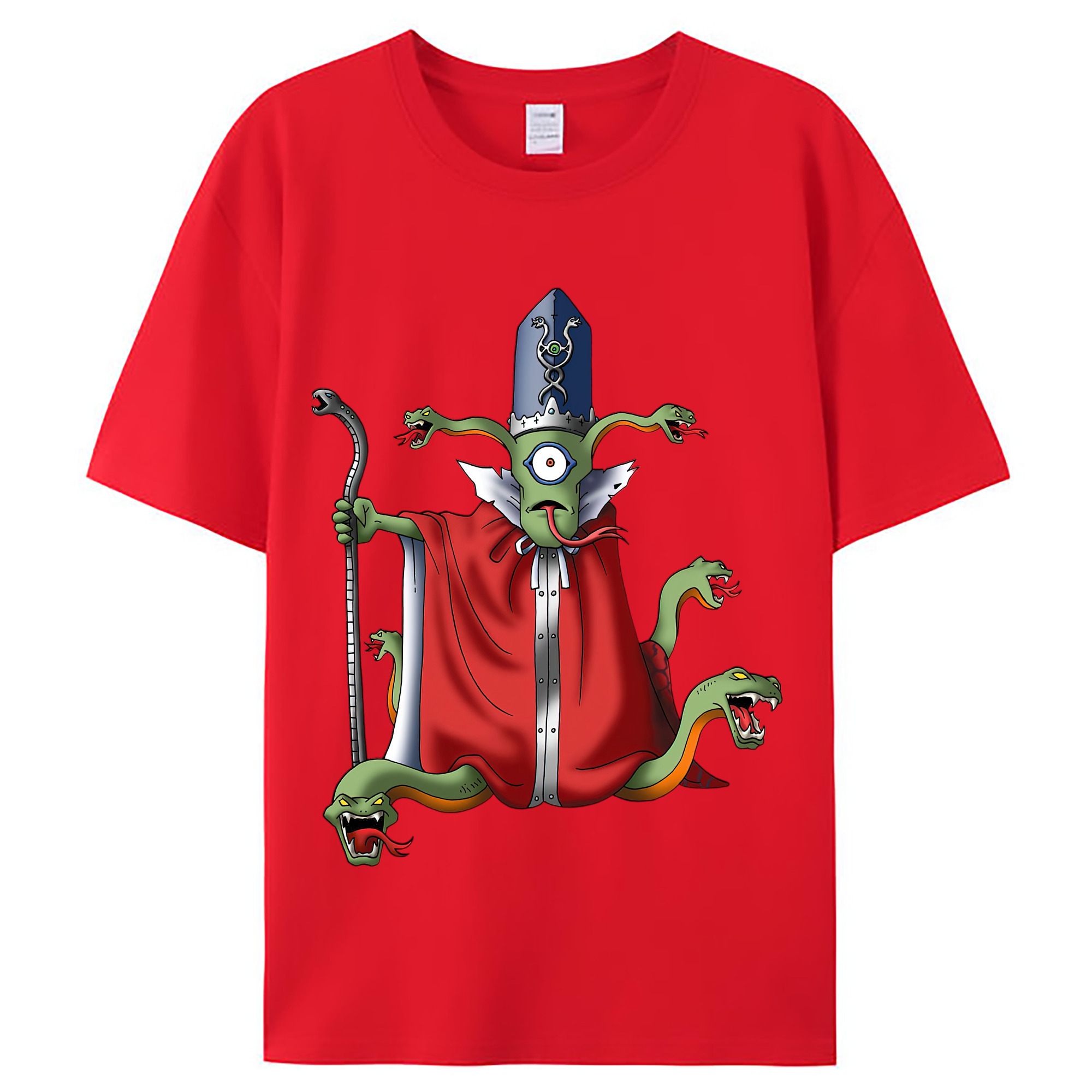 （画像用） ドラゴンクエスト Doragon Kuesuto Dragon Quest レディースカジュアルプリントTシャツ（綿100％）
