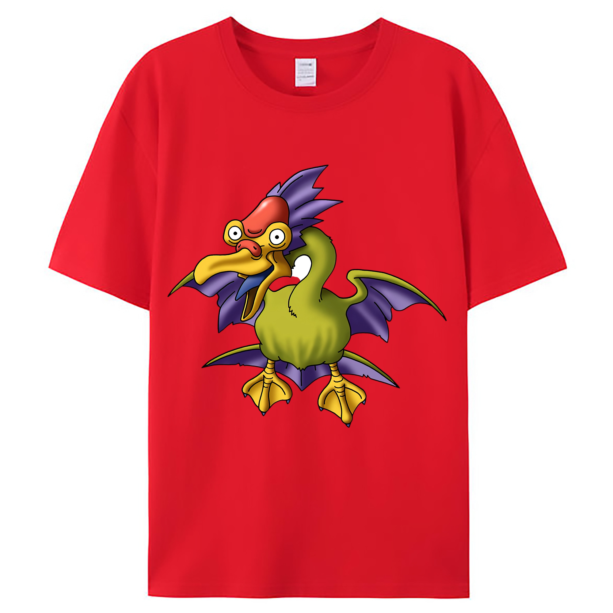 （画像用） ドラゴンクエスト Doragon Kuesuto Dragon Quest レディースカジュアルプリントTシャツ（綿100％）