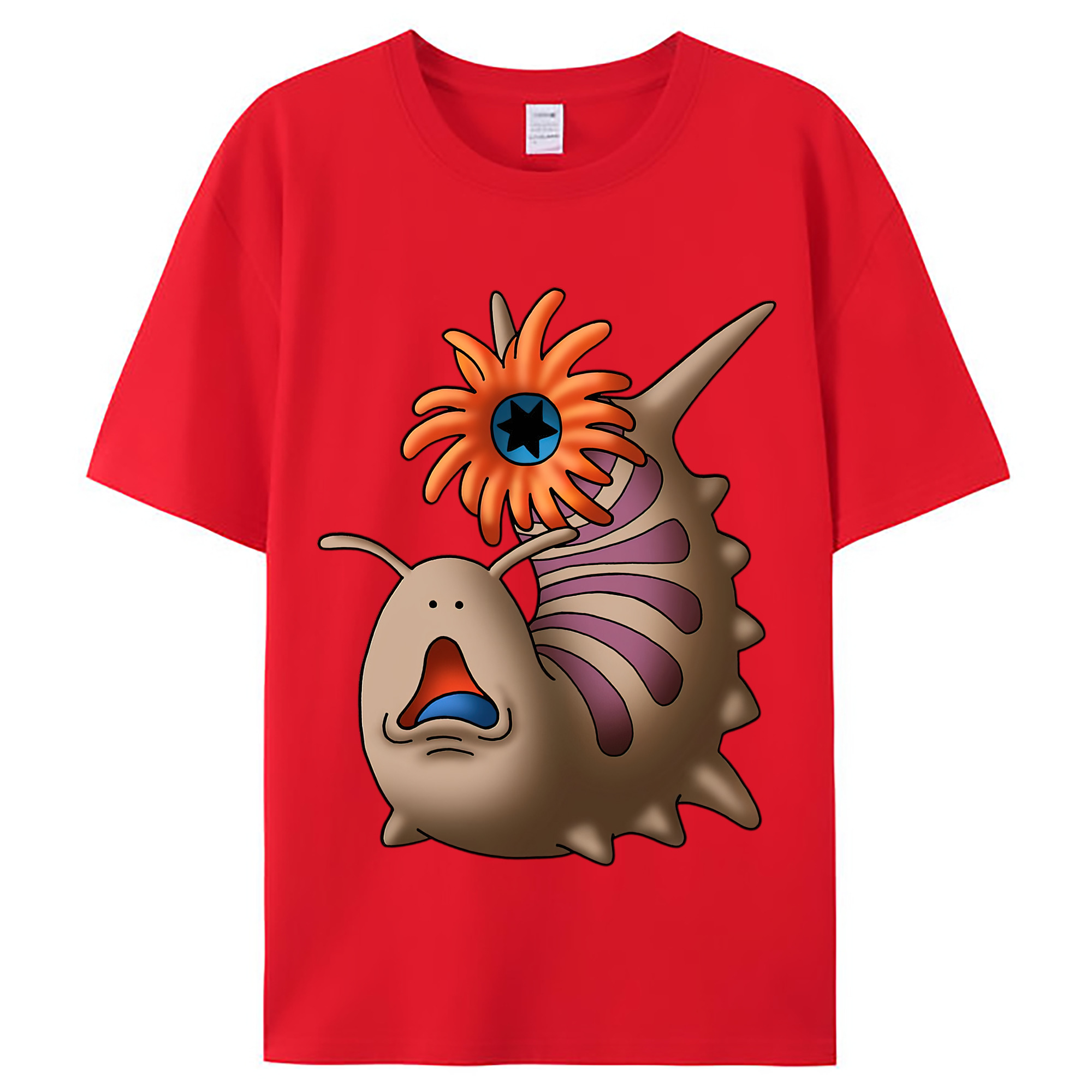 （画像用） ドラゴンクエスト Doragon Kuesuto Dragon Quest レディースカジュアルプリントTシャツ（綿100％）