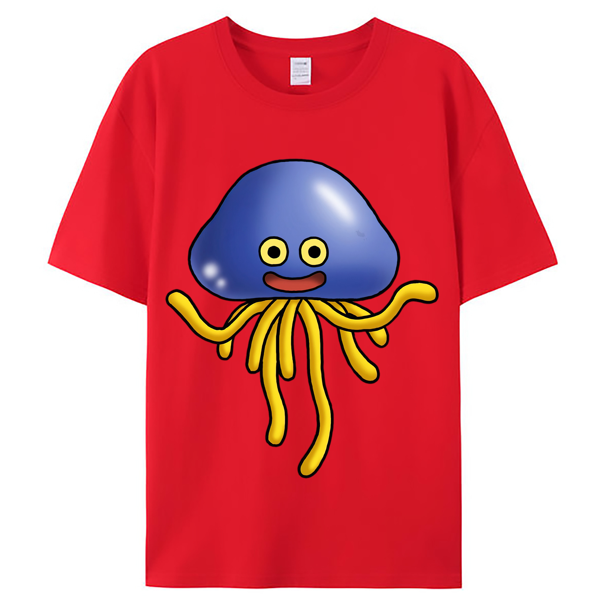 （画像用） ドラゴンクエスト Doragon Kuesuto Dragon Quest レディースカジュアルプリントTシャツ（綿100％）