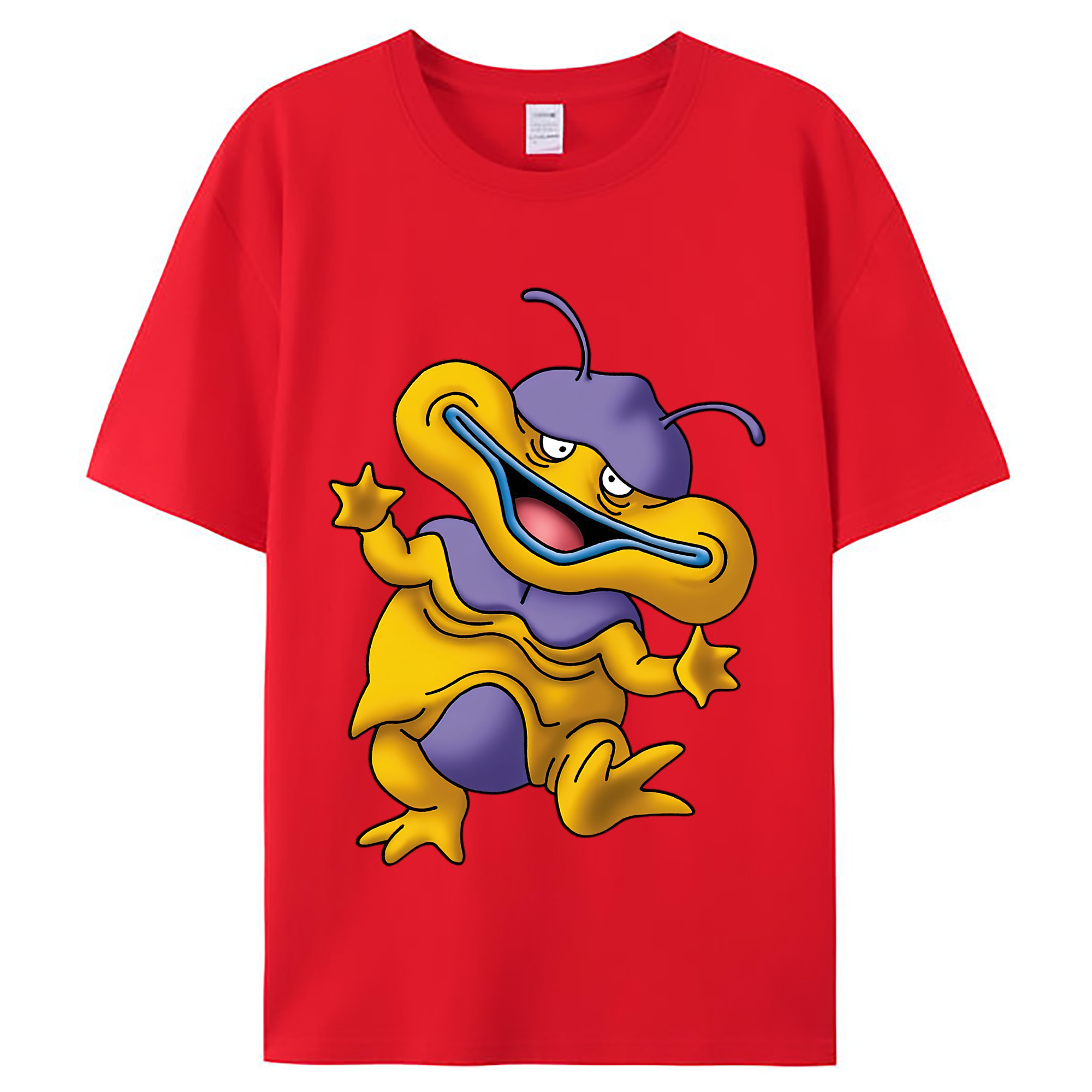 （画像用） ドラゴンクエスト Doragon Kuesuto Dragon Quest レディースカジュアルプリントTシャツ（綿100％）