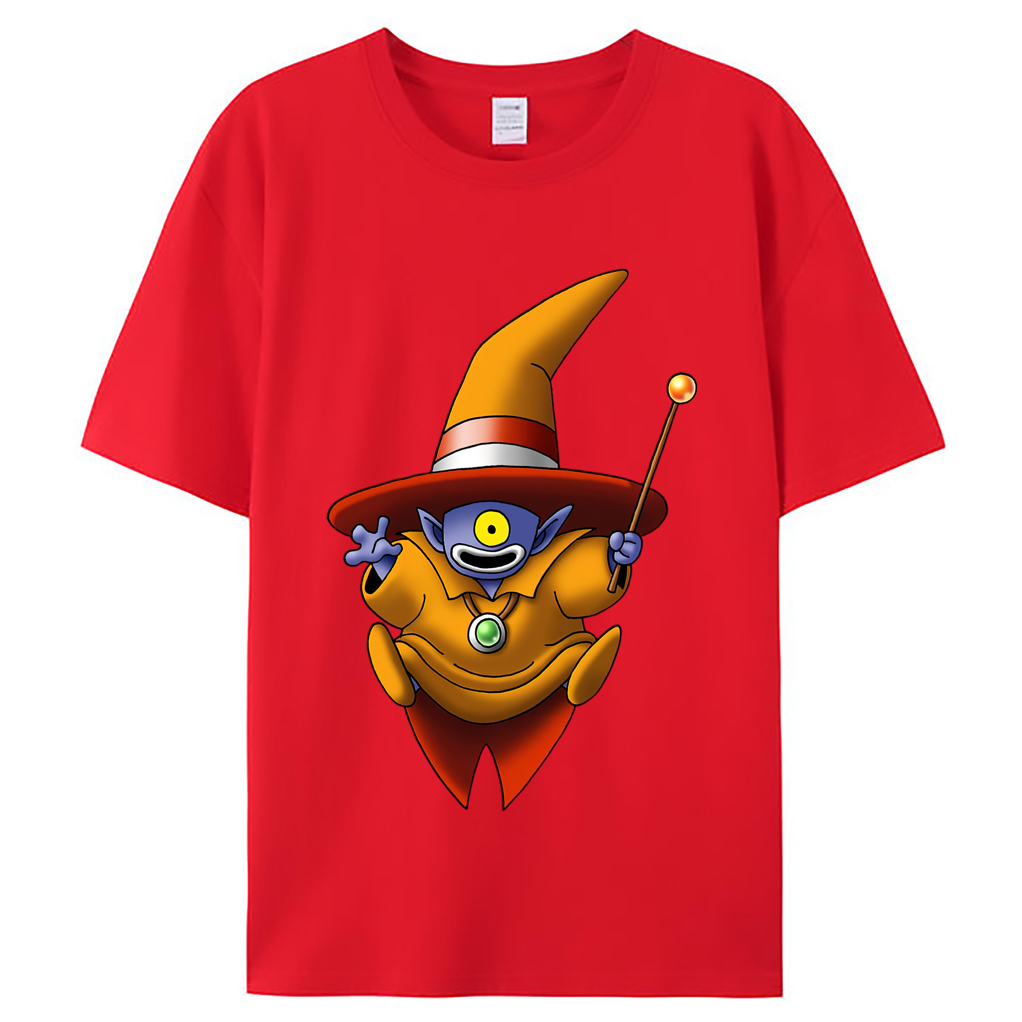（画像用） ドラゴンクエスト Doragon Kuesuto Dragon Quest レディースカジュアルプリントTシャツ（綿100％）
