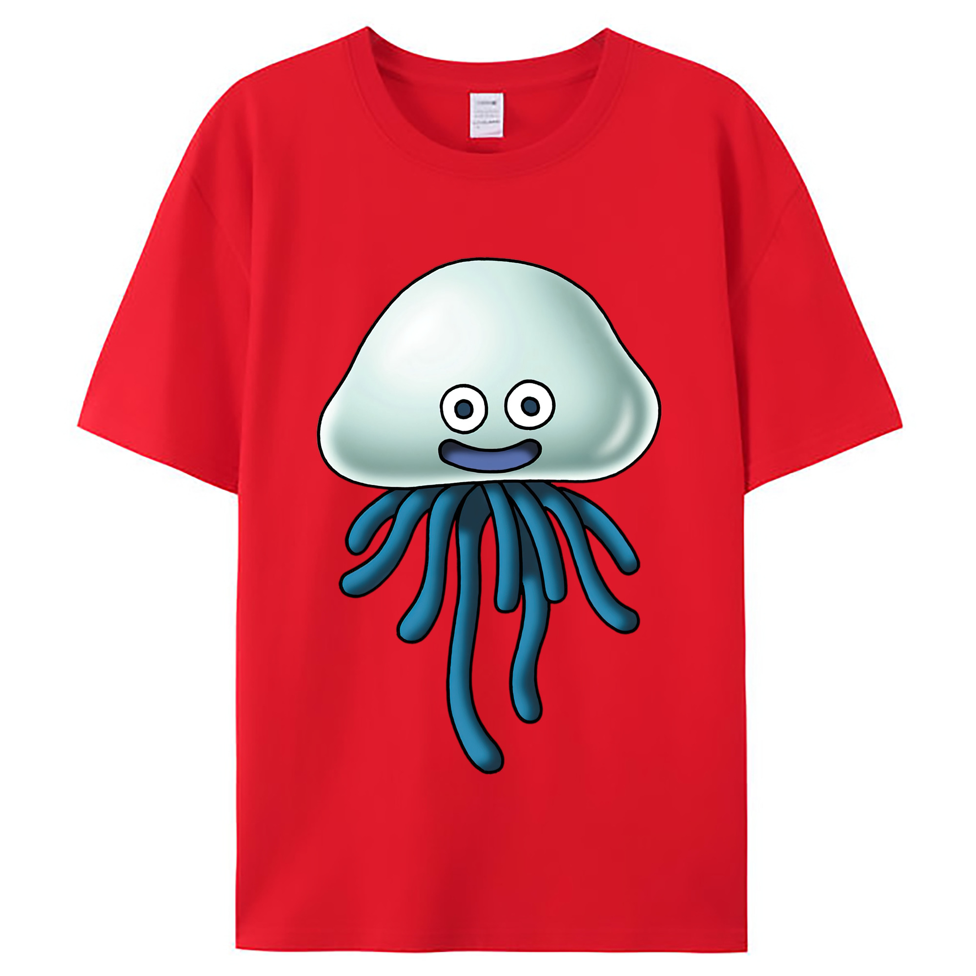 （画像用） ドラゴンクエスト Doragon Kuesuto Dragon Quest レディースカジュアルプリントTシャツ（綿100％）