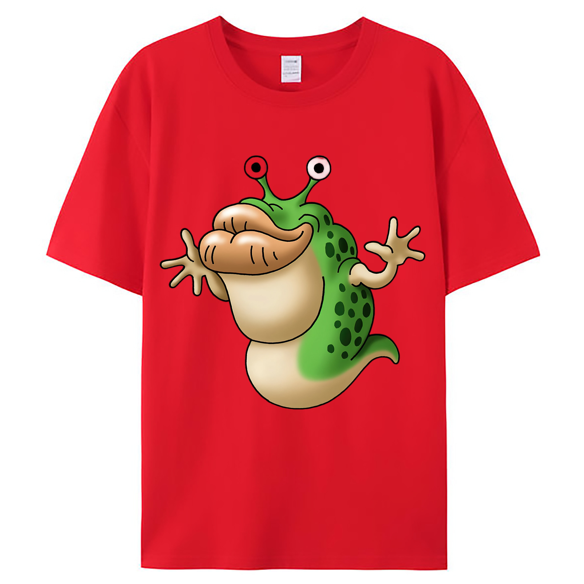 （画像用） ドラゴンクエスト Doragon Kuesuto Dragon Quest レディースカジュアルプリントTシャツ（綿100％）