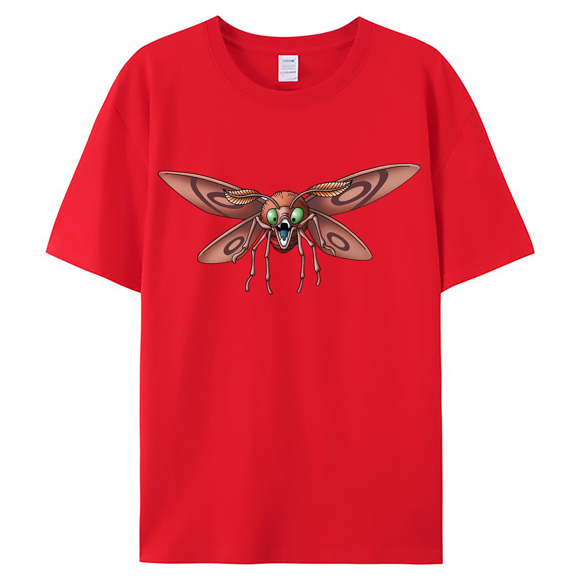 （画像用） ドラゴンクエスト Doragon Kuesuto Dragon Quest レディースカジュアルプリントTシャツ（綿100％）