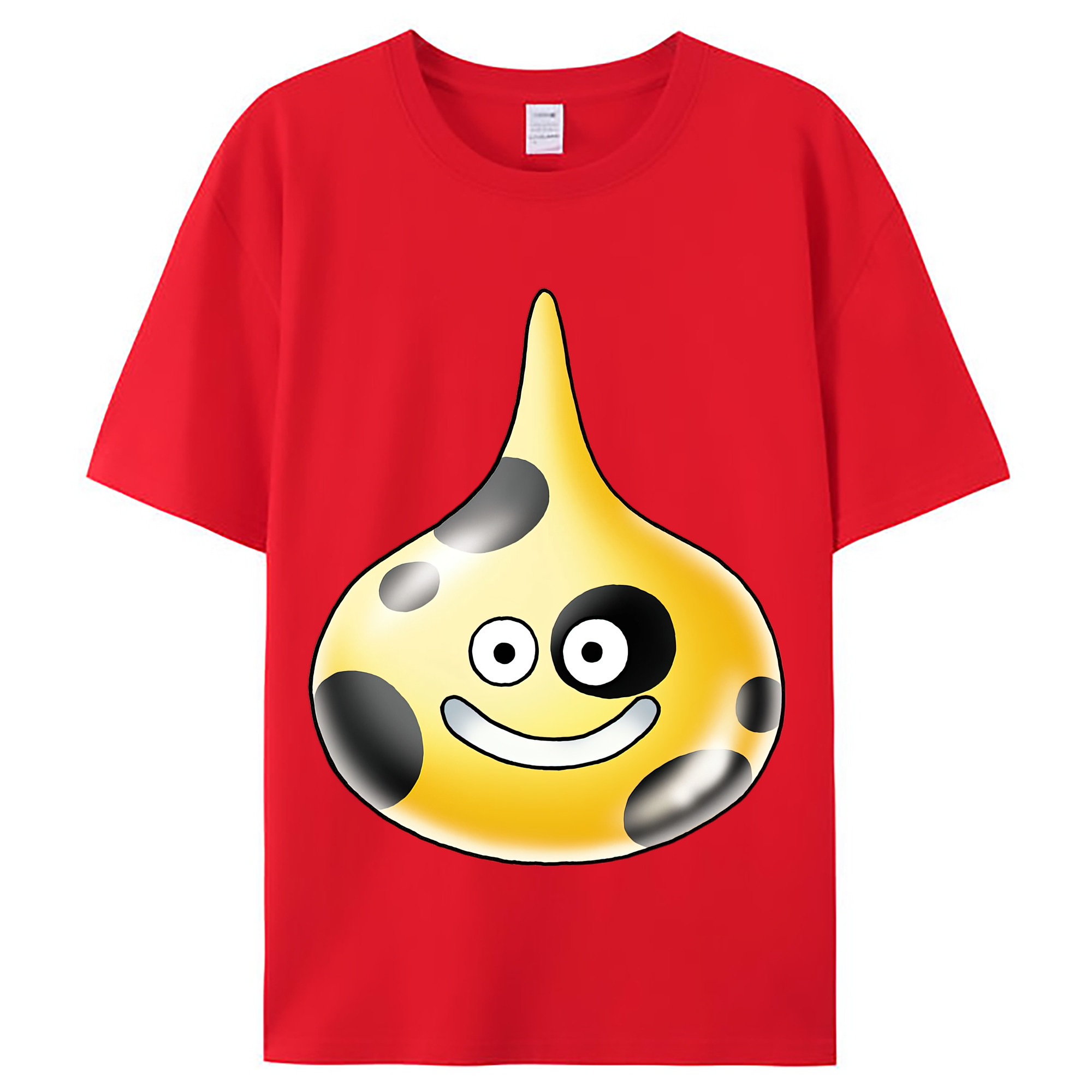 （画像用） ドラゴンクエスト Doragon Kuesuto Dragon Quest レディースカジュアルプリントTシャツ（綿100％）