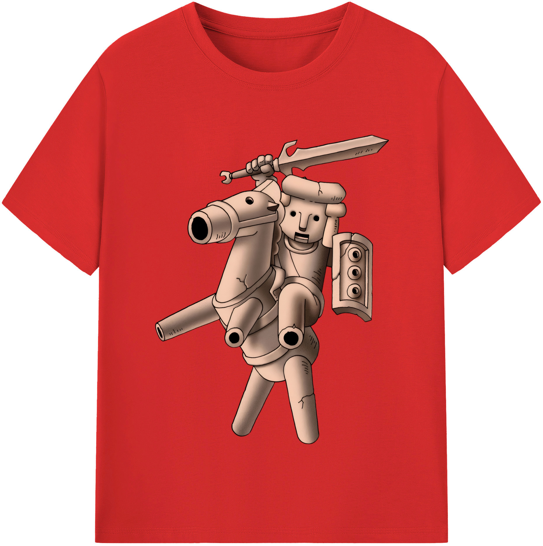 （画像用） ドラゴンクエスト Doragon Kuesuto Dragon Quest レディースカジュアルプリントTシャツ（綿100％）