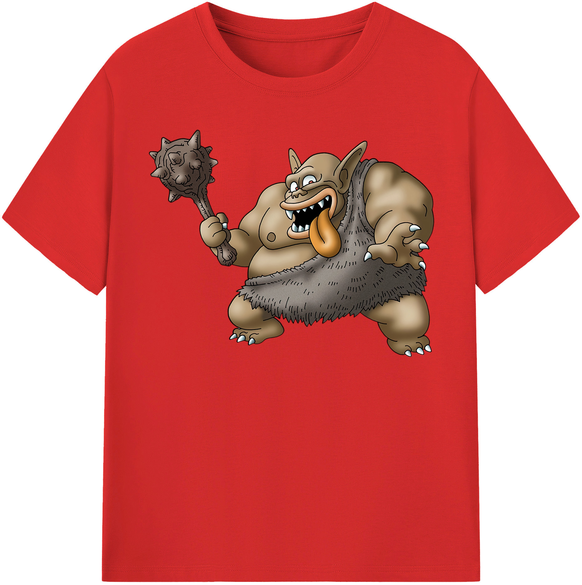 （画像用） ドラゴンクエスト Doragon Kuesuto Dragon Quest レディースカジュアルプリントTシャツ（綿100％）