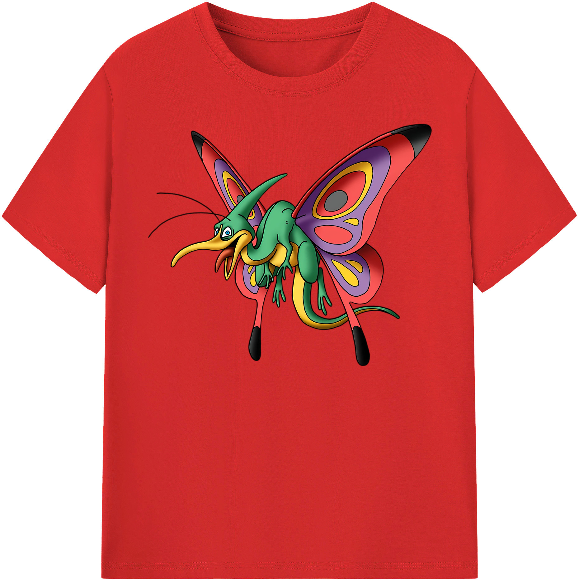 （画像用） ドラゴンクエスト Doragon Kuesuto Dragon Quest レディースカジュアルプリントTシャツ（綿100％）