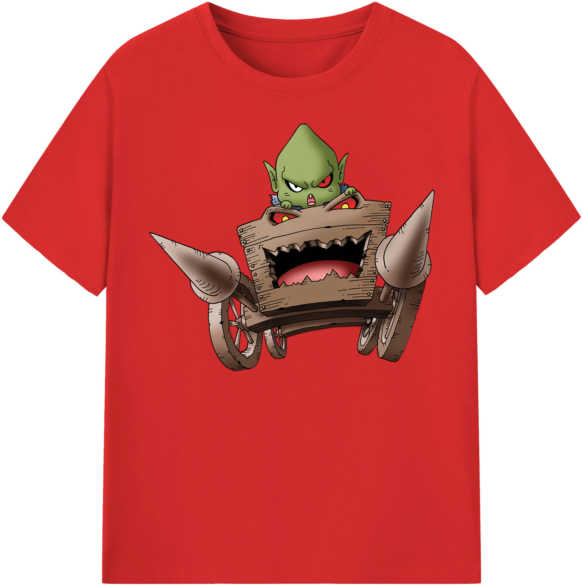 （画像用） ドラゴンクエスト Doragon Kuesuto Dragon Quest レディースカジュアルプリントTシャツ（綿100％）