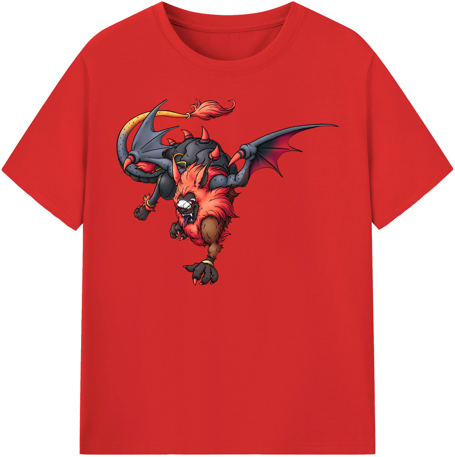 （画像用） ドラゴンクエスト Doragon Kuesuto Dragon Quest レディースカジュアルプリントTシャツ（綿100％）
