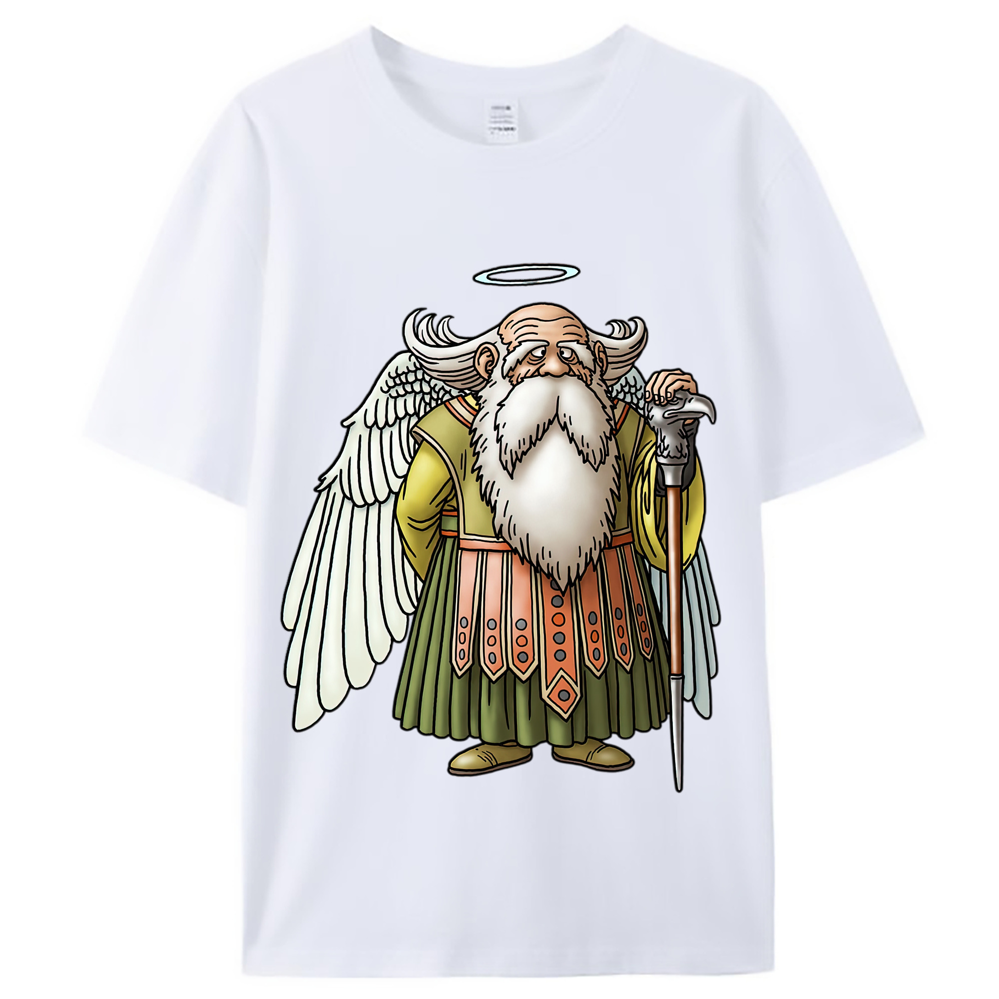 （画像用） ドラゴンクエスト Doragon Kuesuto Dragon Quest レディースカジュアルプリントTシャツ（綿100％）