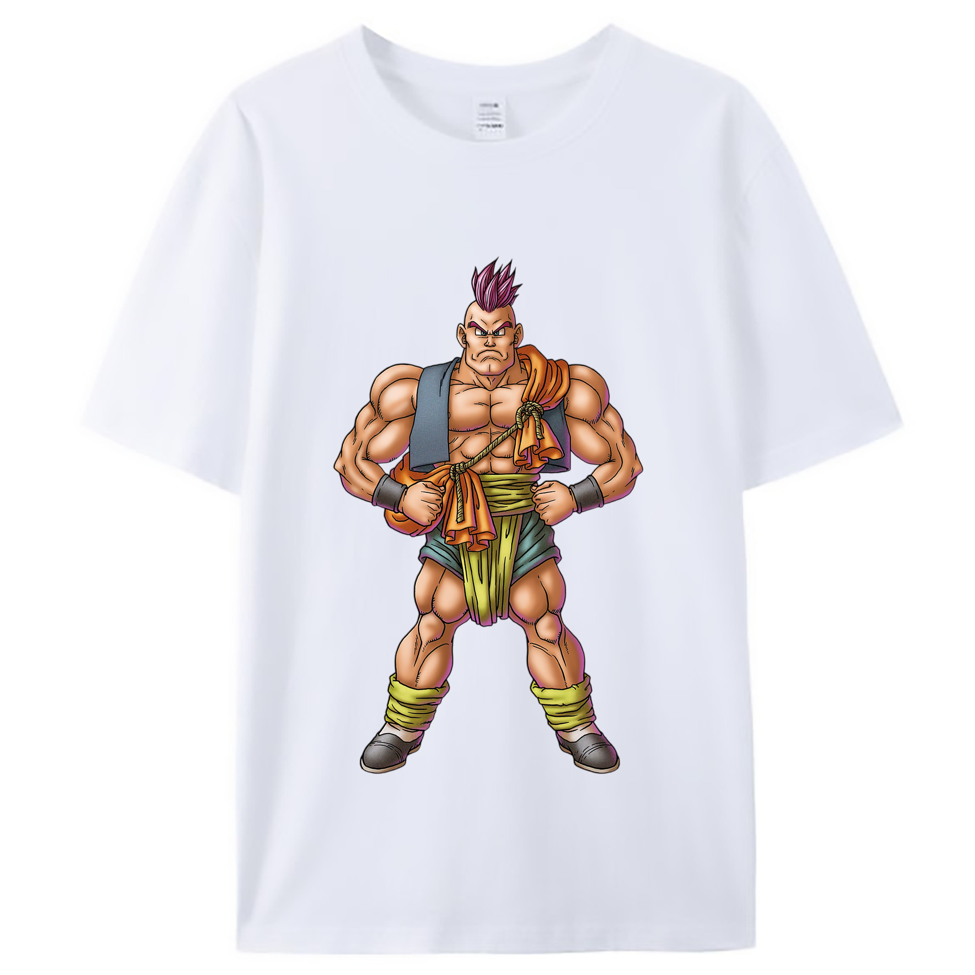 （画像用） ドラゴンクエスト Doragon Kuesuto Dragon Quest レディースカジュアルプリントTシャツ（綿100％）